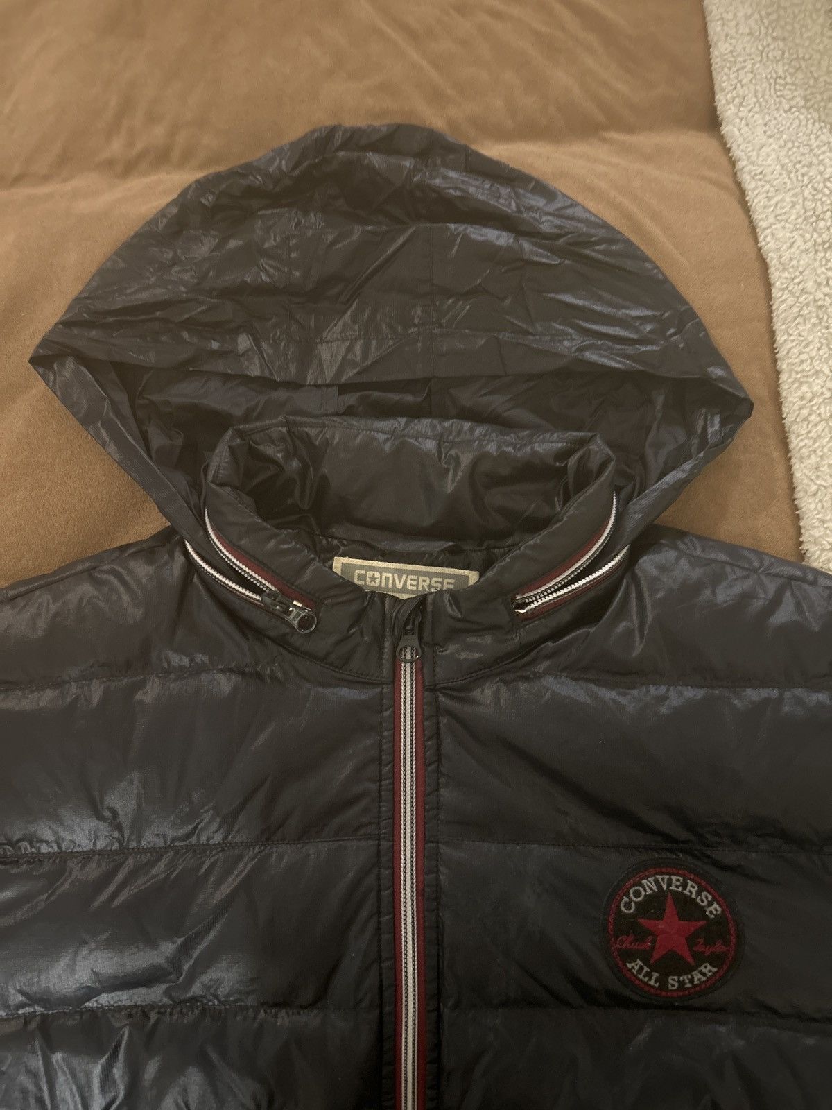 Converse Converse Puffer Jacket with fold out hood Size US S / EU 44-46 / 1 - 4 Thumbnail
