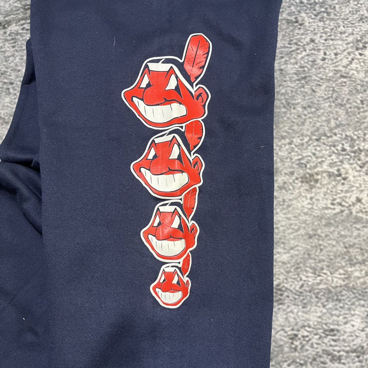 Tultex Vintage 90s Cleveland Indians Chief Wahoo MLB Sweatpants XXL Size US 32 / EU 48 - 4 Thumbnail