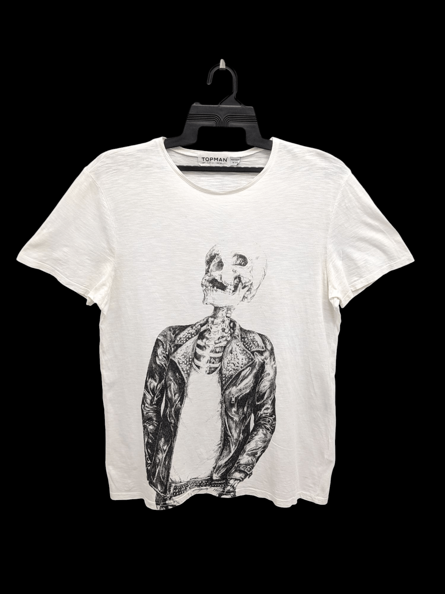 Topman VINTAGE TOPMAN SKULLS DESIGN RARE TSHIRT Size US L / EU 52-54 / 3 - 1 Thumbnail
