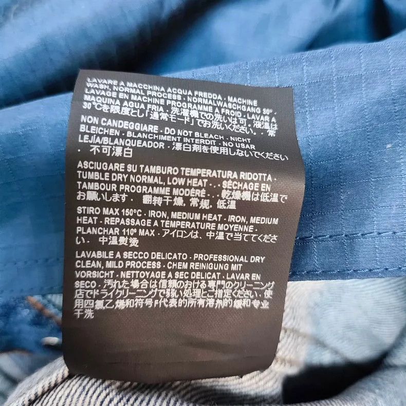 Balenciaga Balenciaga size 38 Denim Windbreaker Long Jacket 2502-Nexta Size US M / EU 48-50 / 2 - 8 Thumbnail