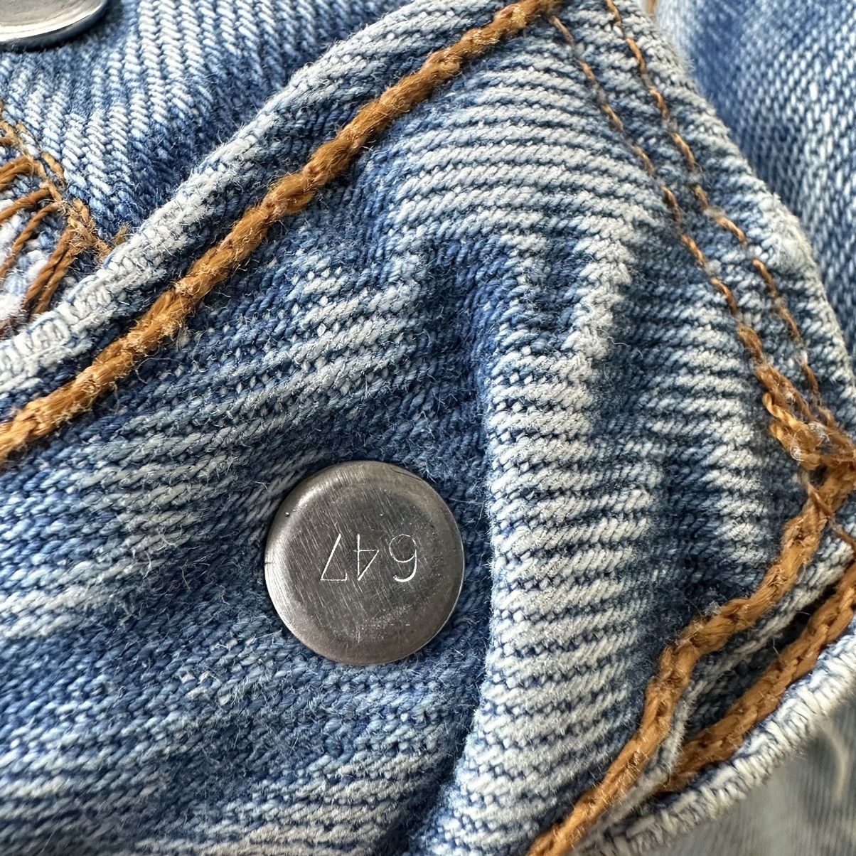 Levi's Vintage Levis 501 Distressed Denim 33x31 D682 Size US 33 - 14 Thumbnail