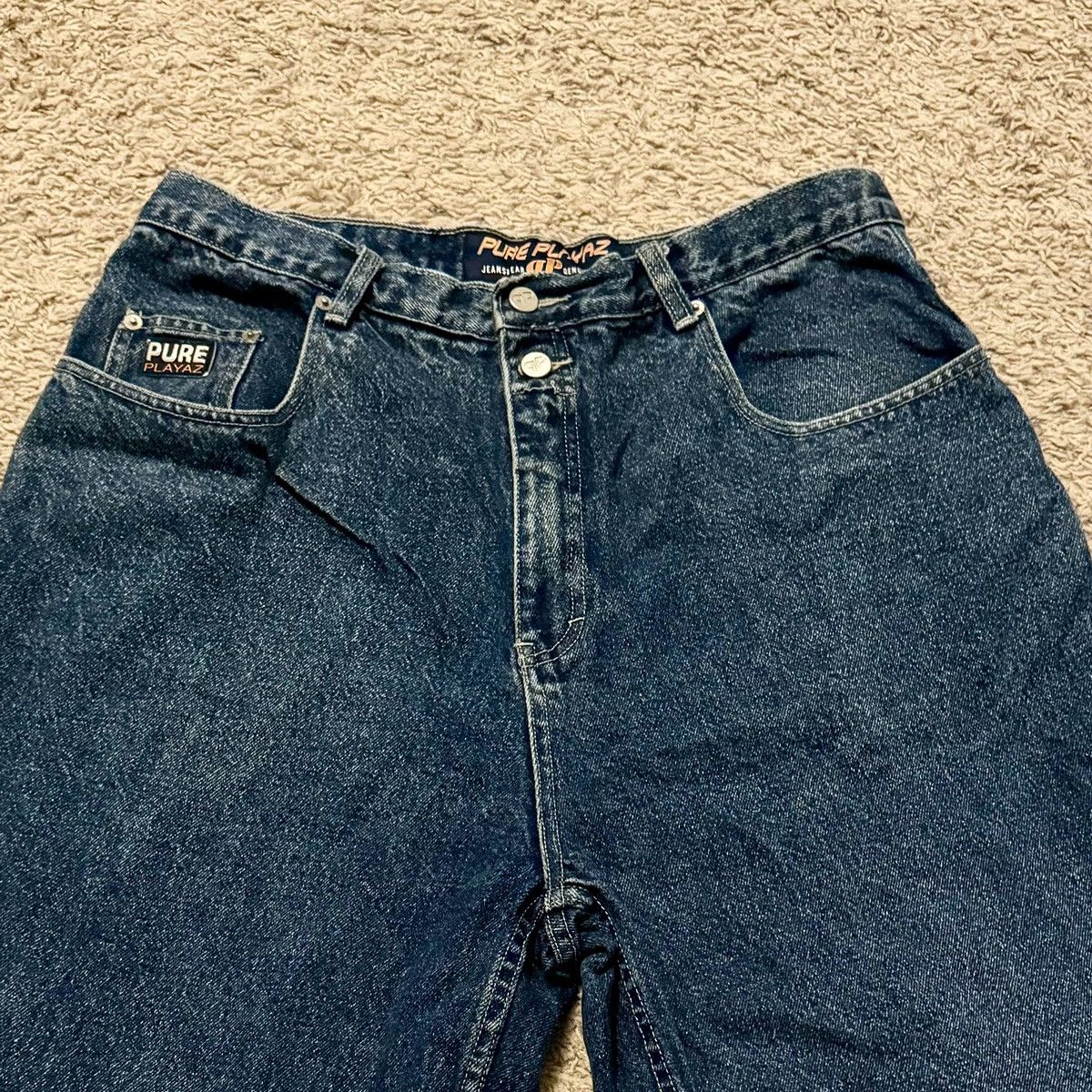 Vintage VINTAGE PURE PLAYAZ BAGGY JEAN SHORTS! Size US 36 / EU 52 - 2 Thumbnail