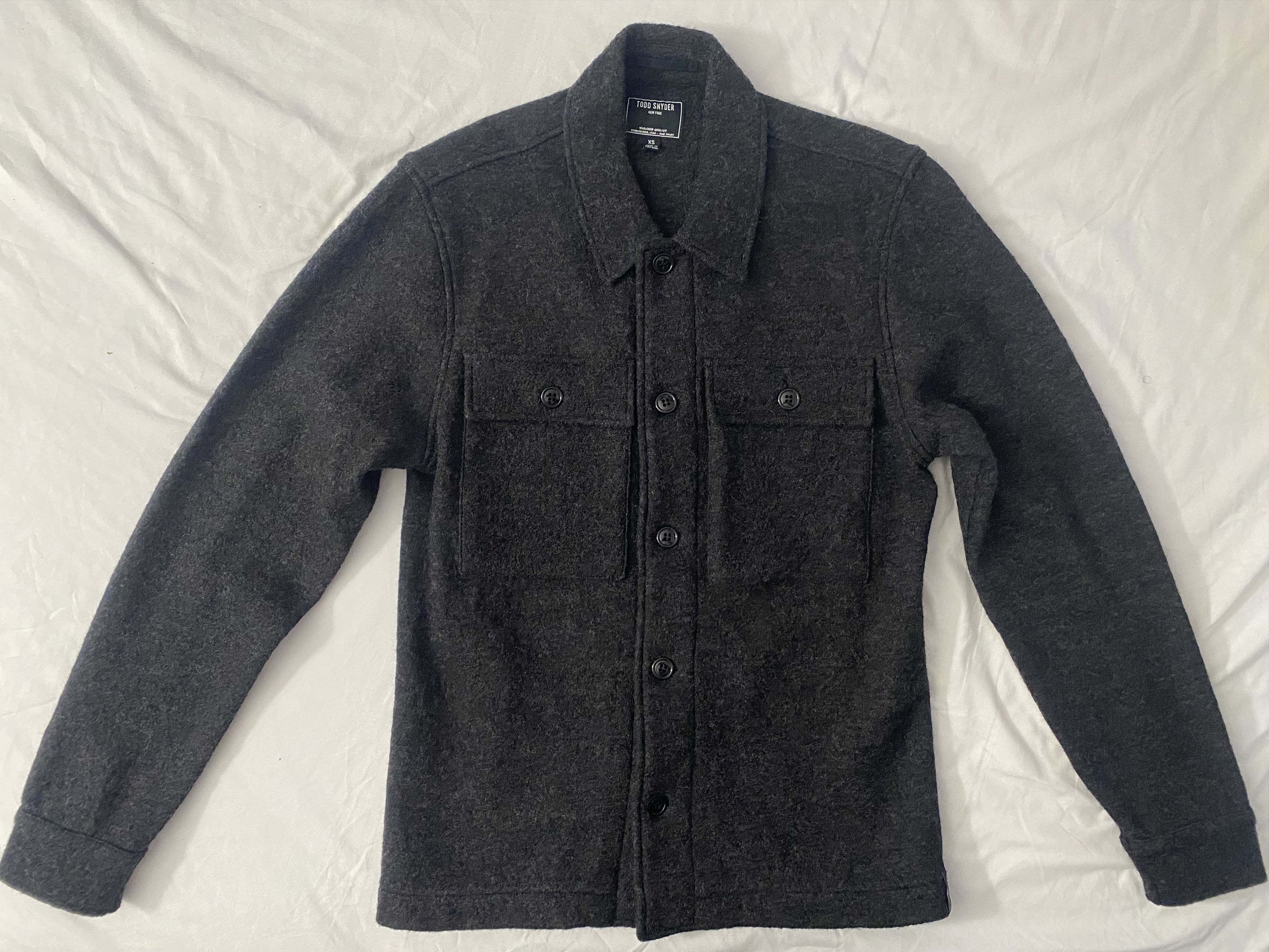 Todd Snyder Todd Snyder Knit Cashmere Overshirt Size US XS / EU 42 / 0 - 2 Thumbnail