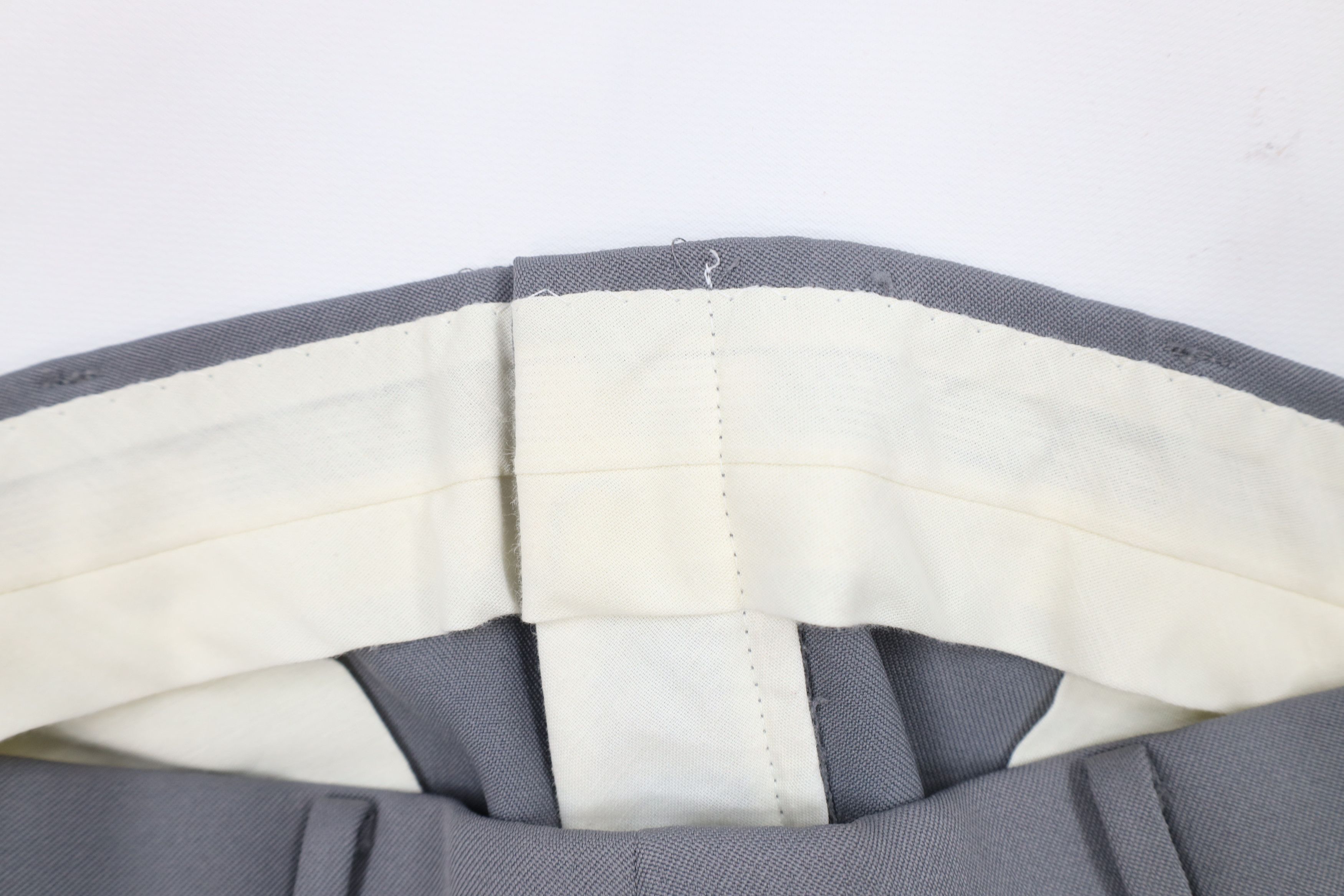 Vintage Vintage 70s Streetwear Flared Wide Leg Chino Pants Gray USA Size US 32 / EU 48 - 14 Thumbnail