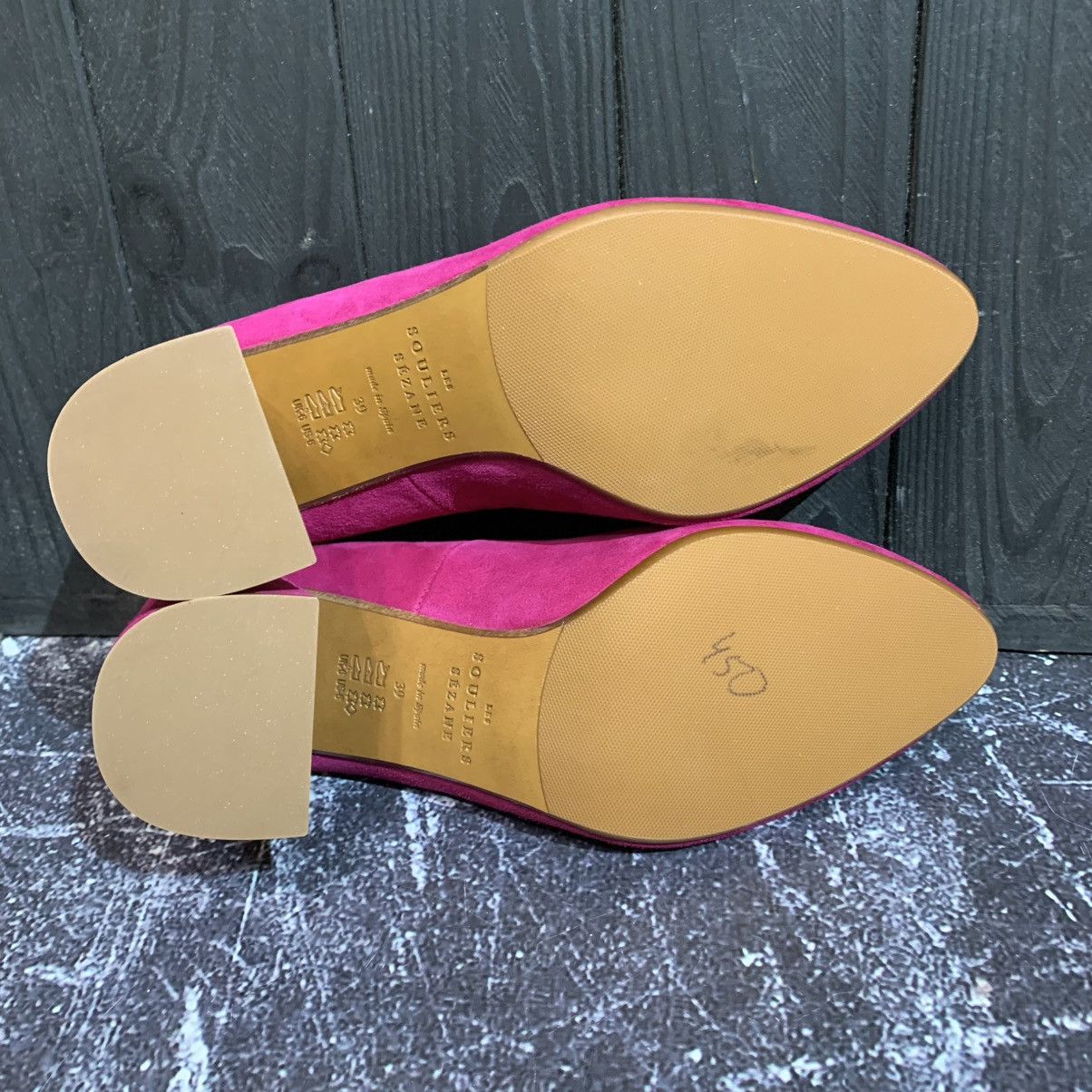 Sezane SOULIERS SEZANE Suede Women’s Heels Size 39 Size US 9 / IT 39 - 9 Thumbnail