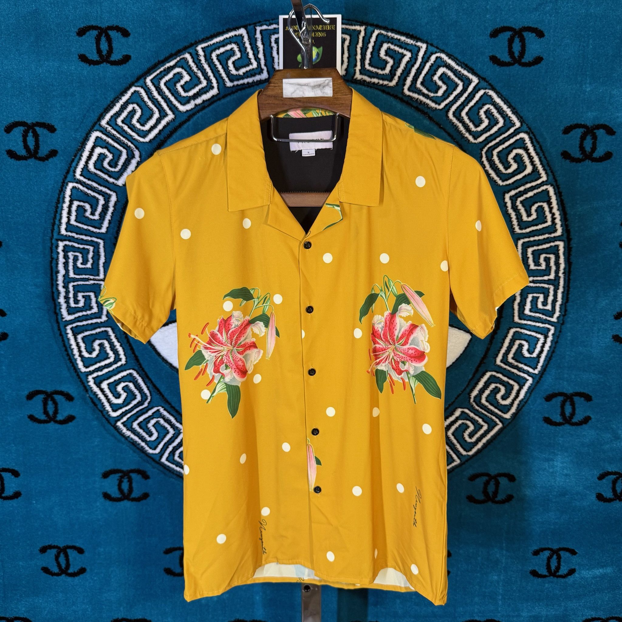 Pacsun NEW YOUTH FLORA CUBAN S/S BUTTON UP Size US S / EU 44-46 / 1 - 1 Thumbnail