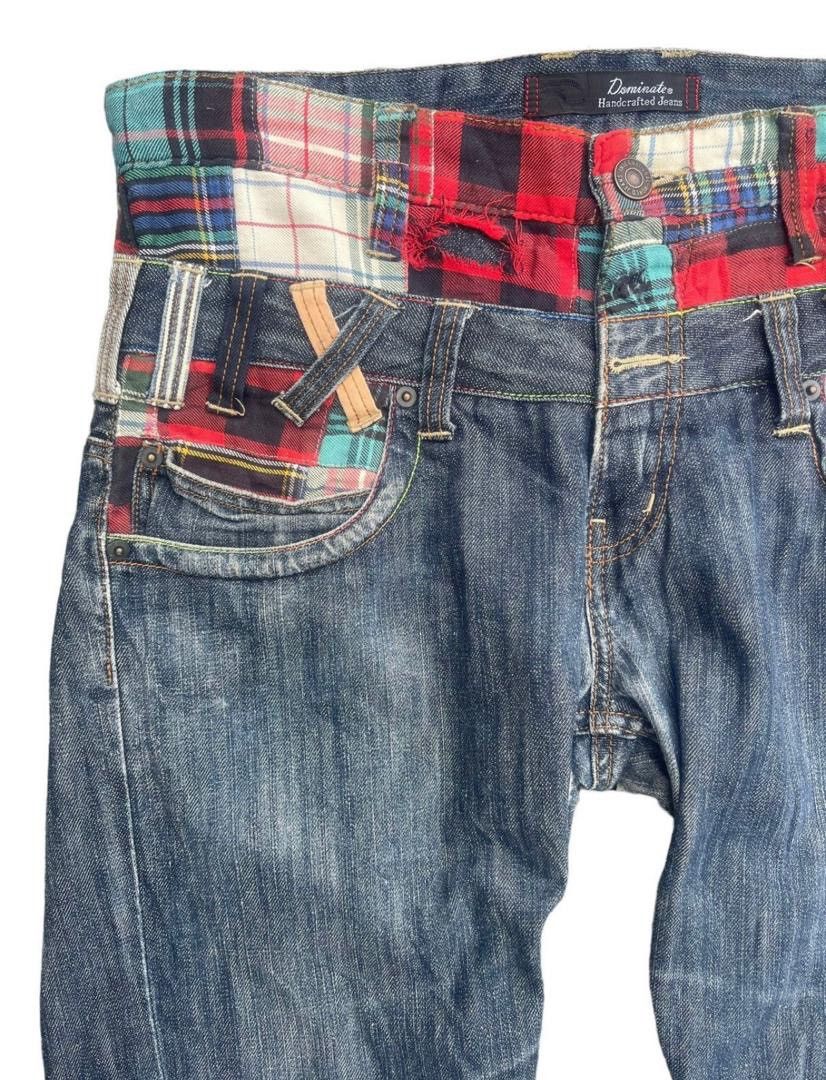 Japanese Brand Dominate Double Waist Streetwear Jeans Size US 34 / EU 50 - 13 Thumbnail