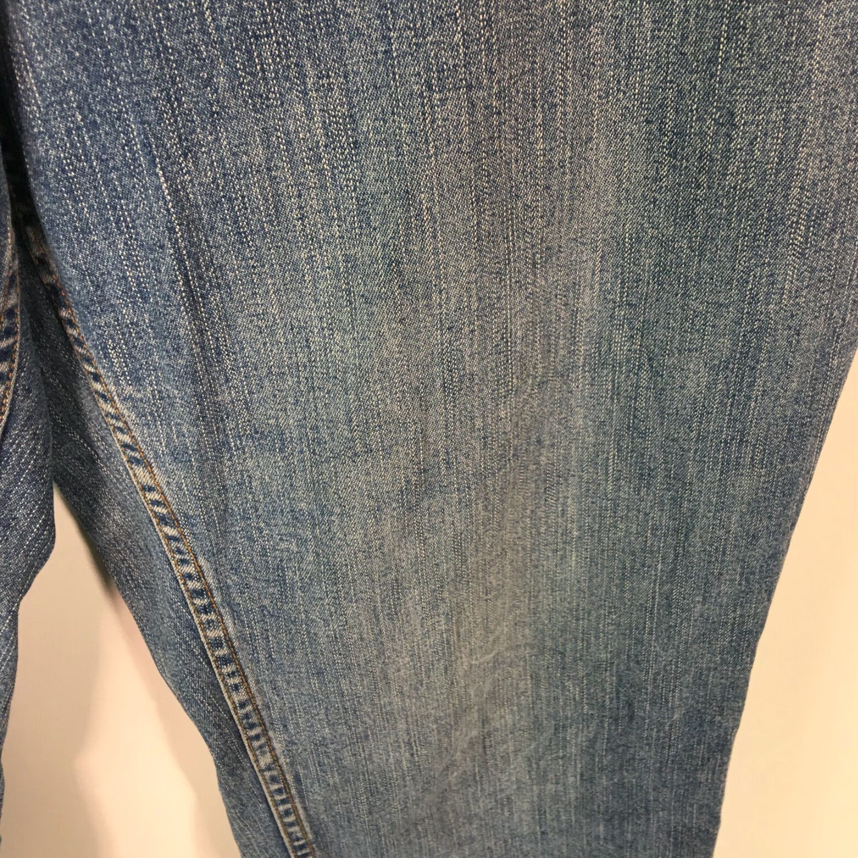 Vintage L.L. Bean Women's Classic Cropped Denim Jeans Size 16P Blue 5-Pocket Comfort Size 38" / US 16 / IT 52 - 5 Thumbnail