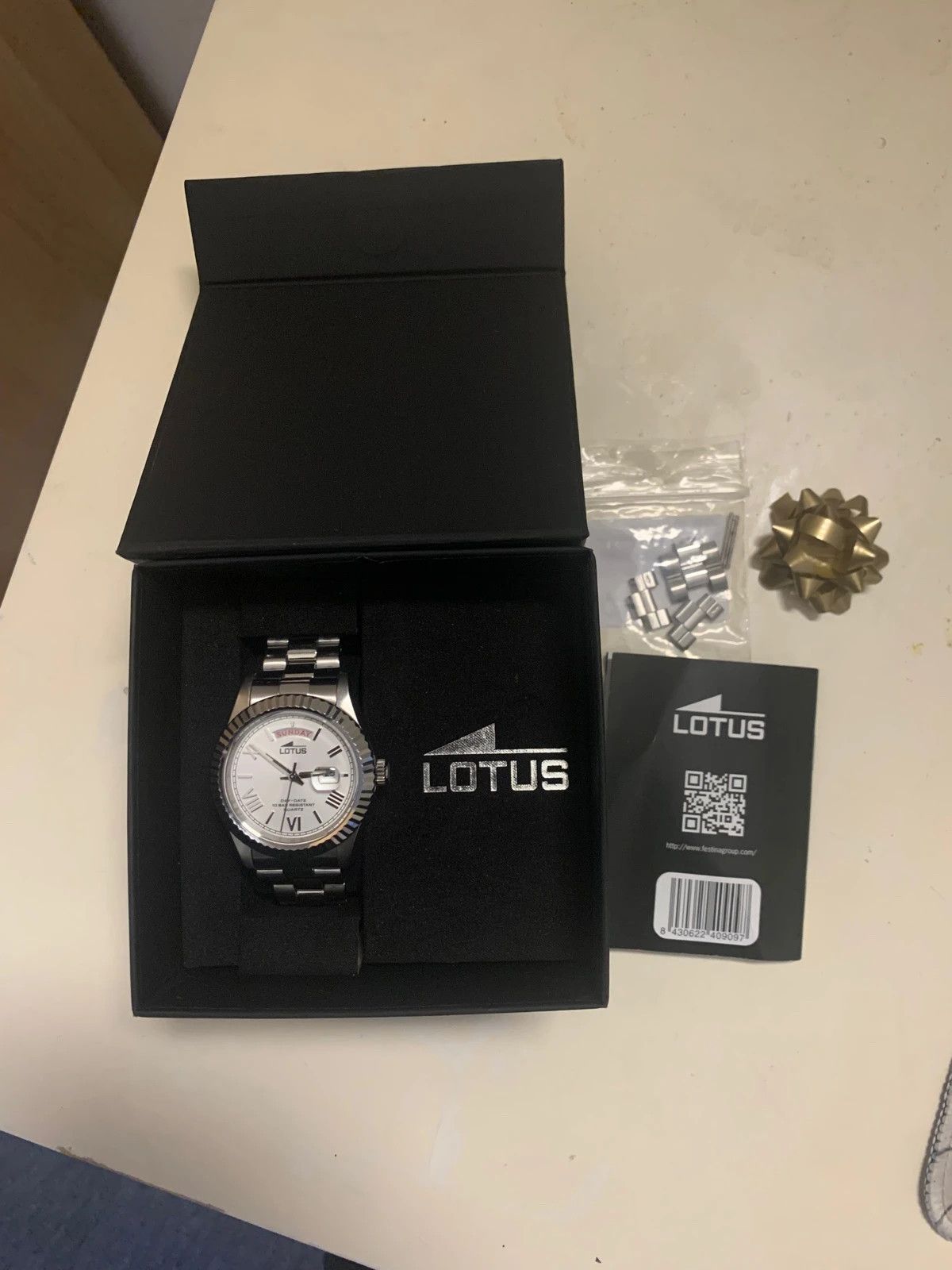 Horloge Lotus