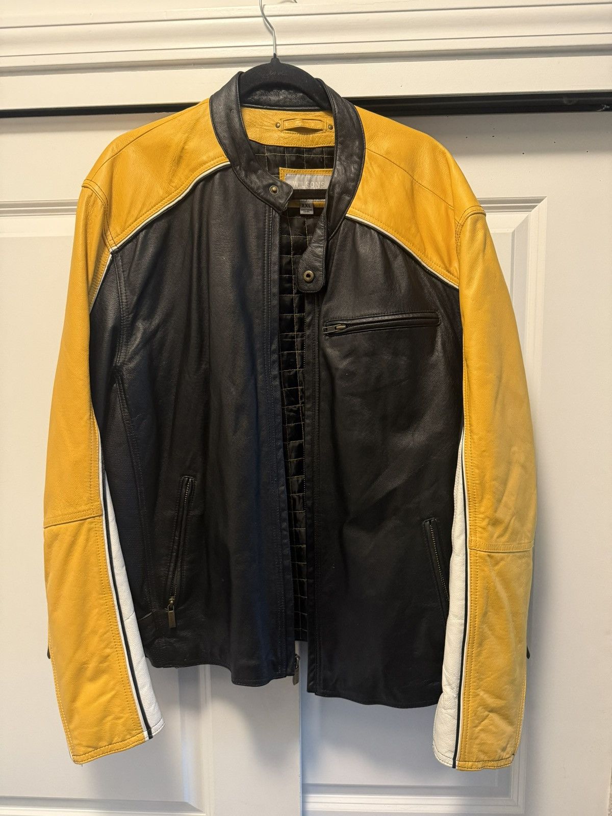 Mens Jacket Wilsons Leather M Julian Motorcycle Jacket Wilson