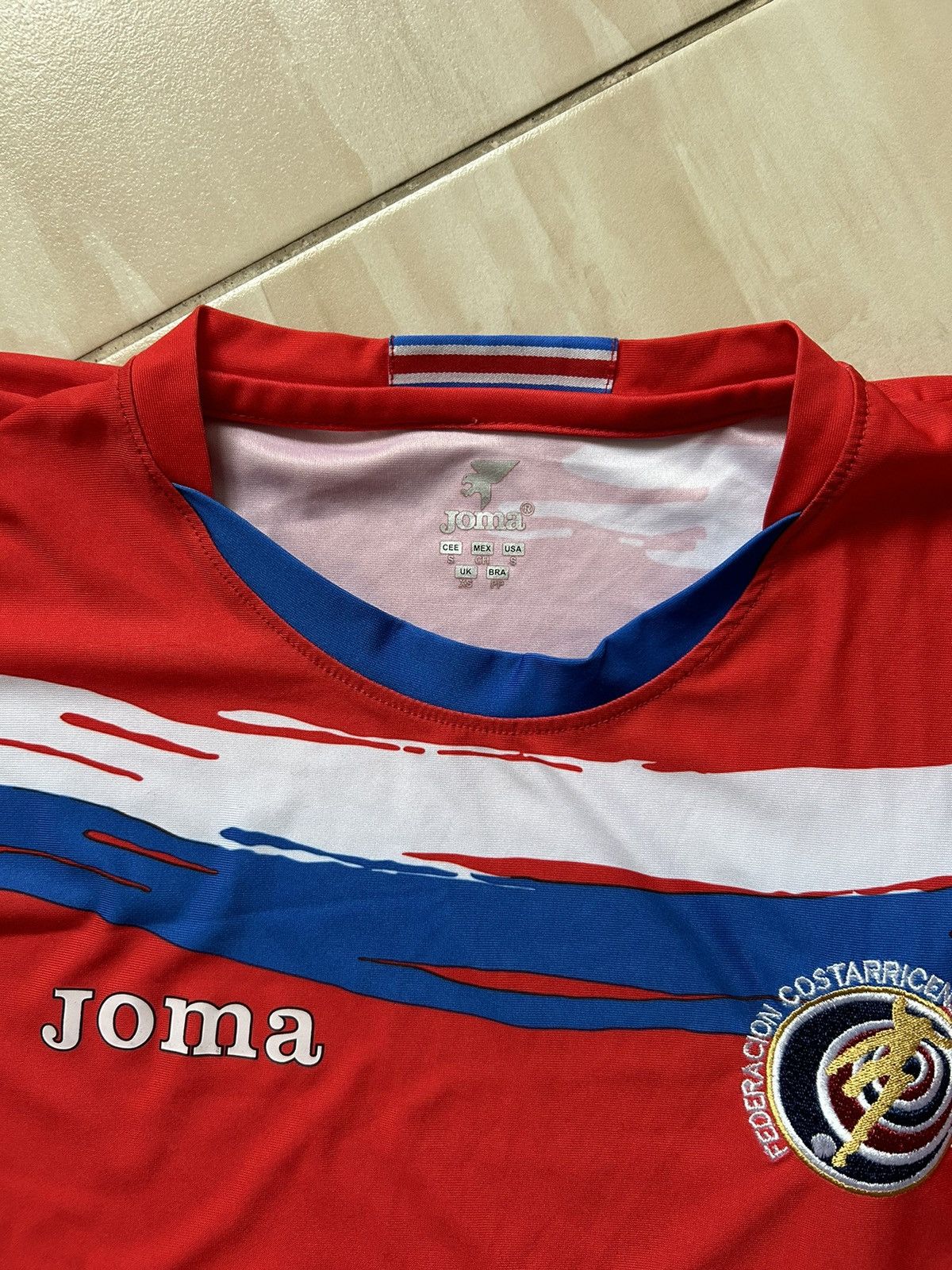 Joma football jersey costa rica 2006 home shirt Size US S / EU 44-46 / 1 - 3 Thumbnail