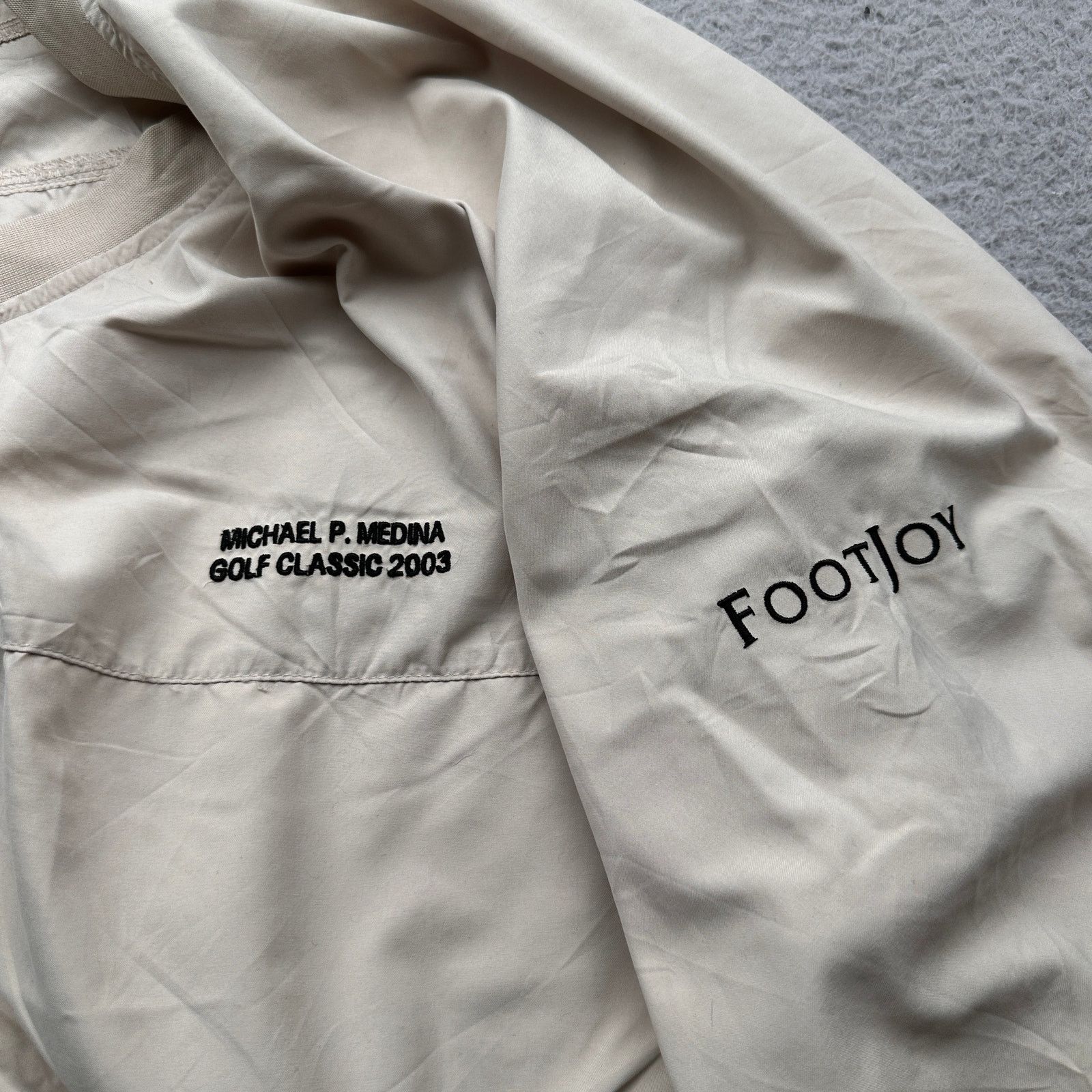Footjoy Vintage 2003 FootJoy Golf Pullover Windbreaker Men Large Size US L / EU 52-54 / 3 - 7 Thumbnail