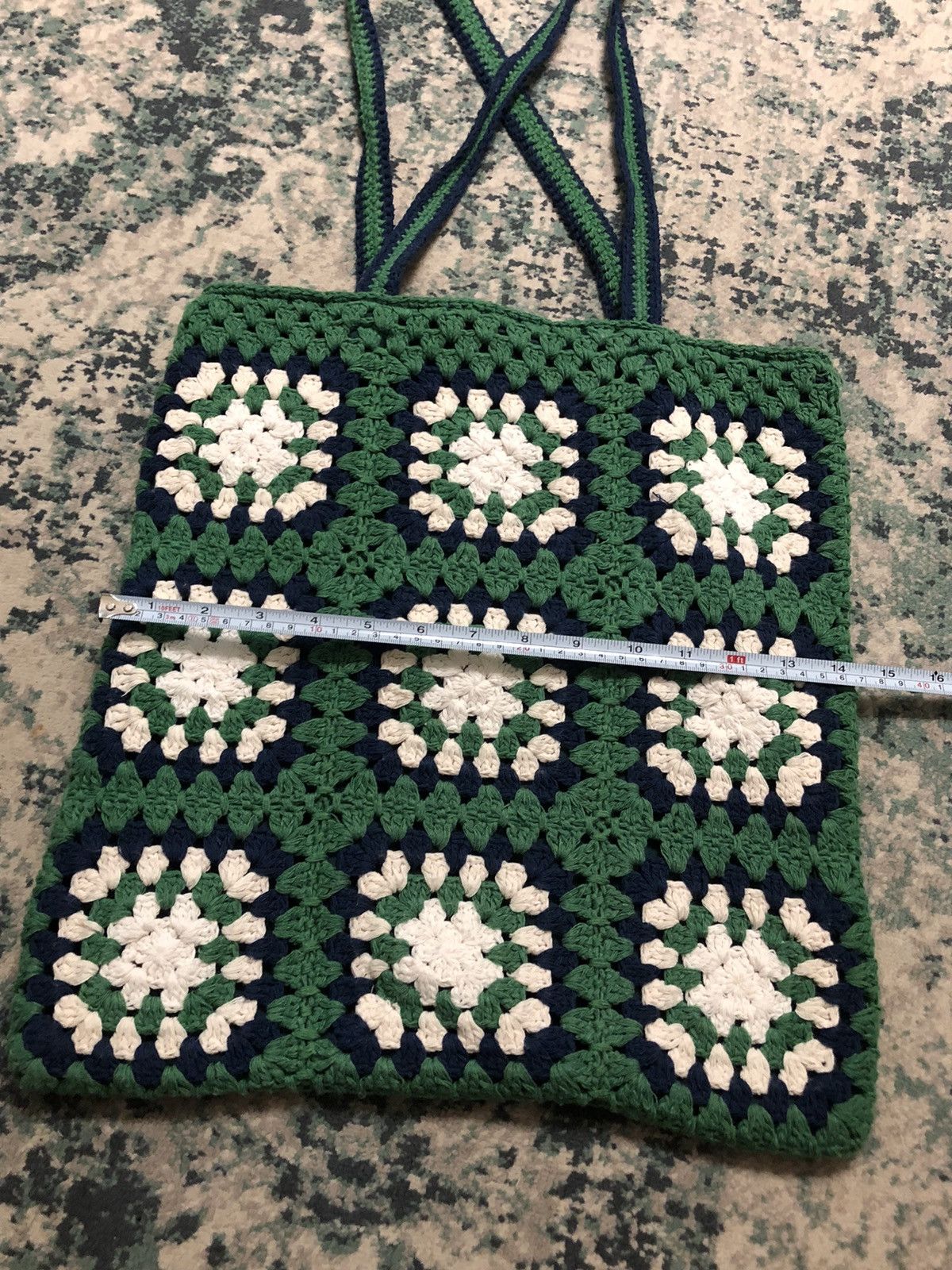 Japanese Brand × Tsumori Chisato Niko And ... Crochet Knitted Bohemian Tote/Sling Bag Size ONE SIZE - 7 Thumbnail