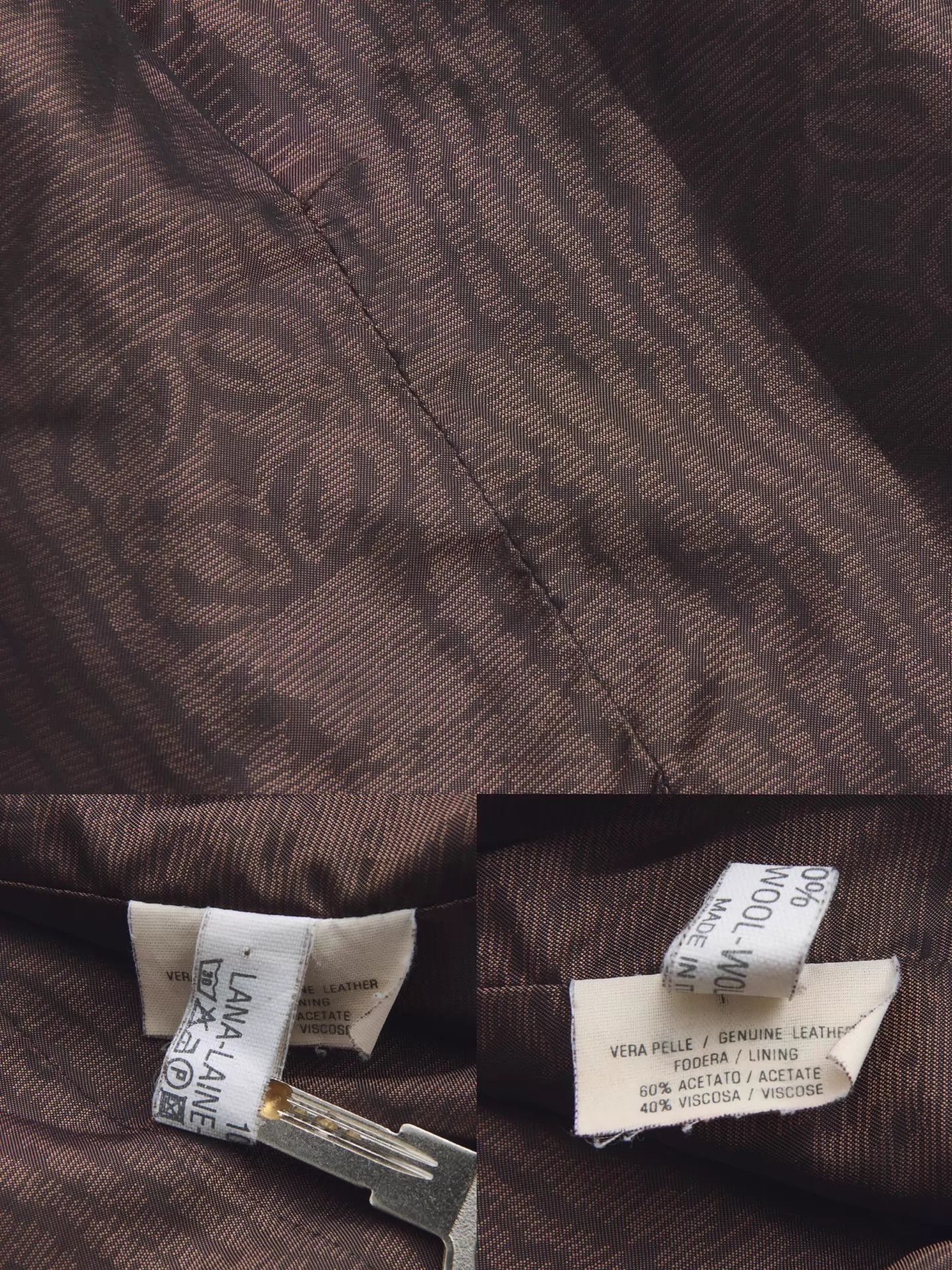 Loewe LOEWE 90s Men’s Suede & Wool Ribbed Knit Paneled Jacket Size US S / EU 44-46 / 1 - 9 Thumbnail