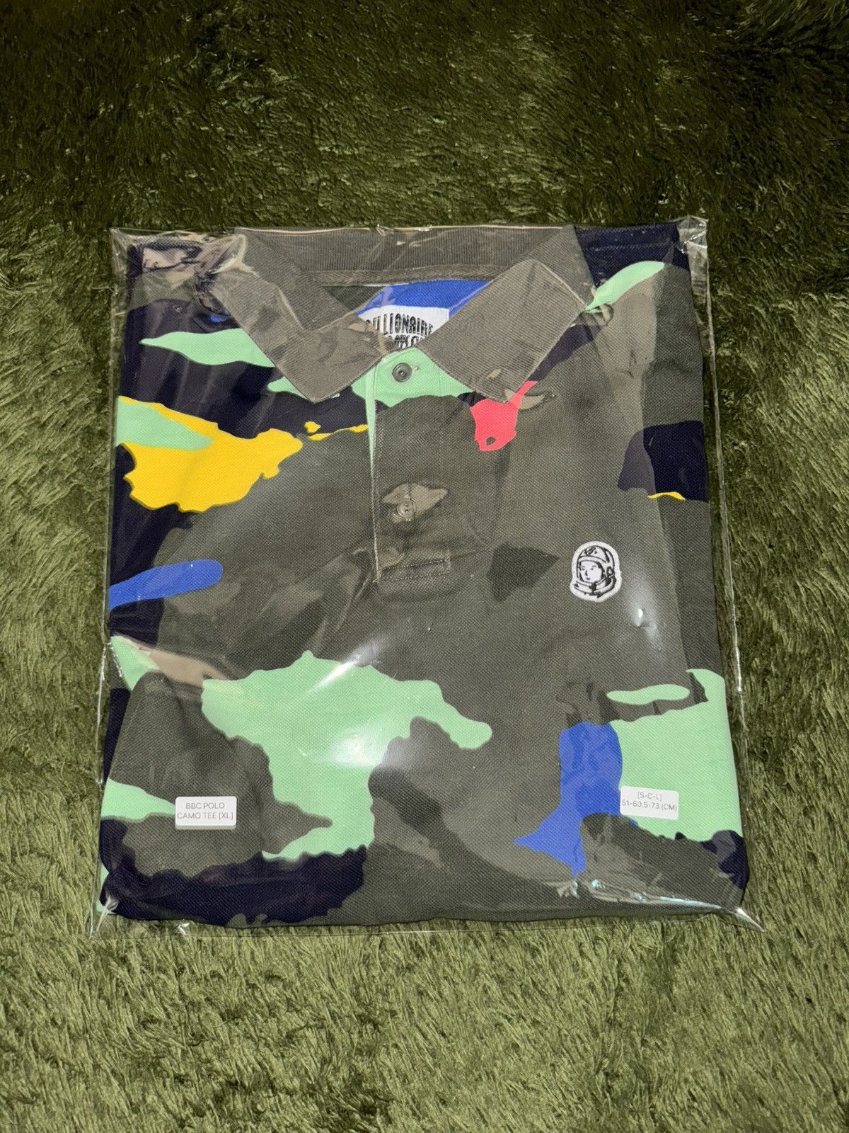 Billionaire Boys Club [XL] Billionaire Boys Club Color Camo Polo T-Shirt Green Size US XL / EU 56 / 4 - 11 Thumbnail