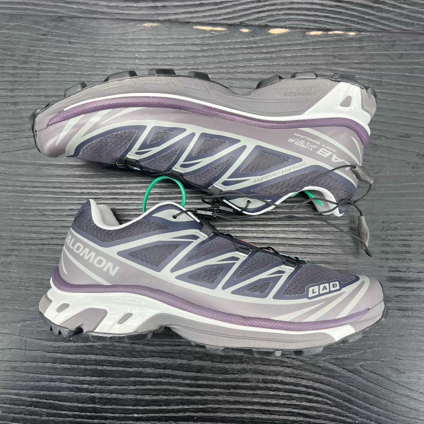 Salomon Salomon XT-6 Black/Gray 40.5 Mint充新 Size US 7.5 / EU 40-41 - 8 Thumbnail