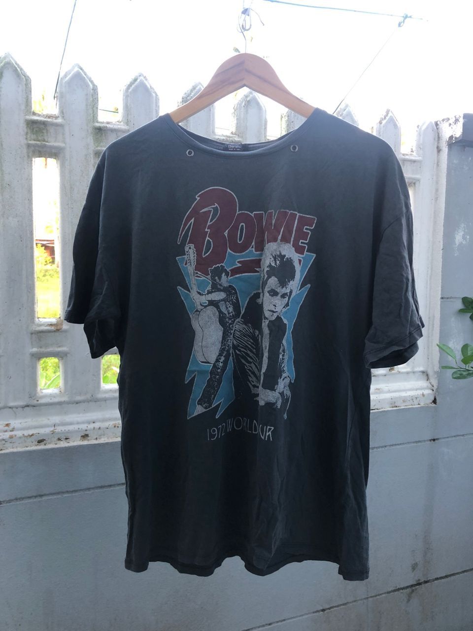 David Bowie 1972 World Tour Bershka Shirt