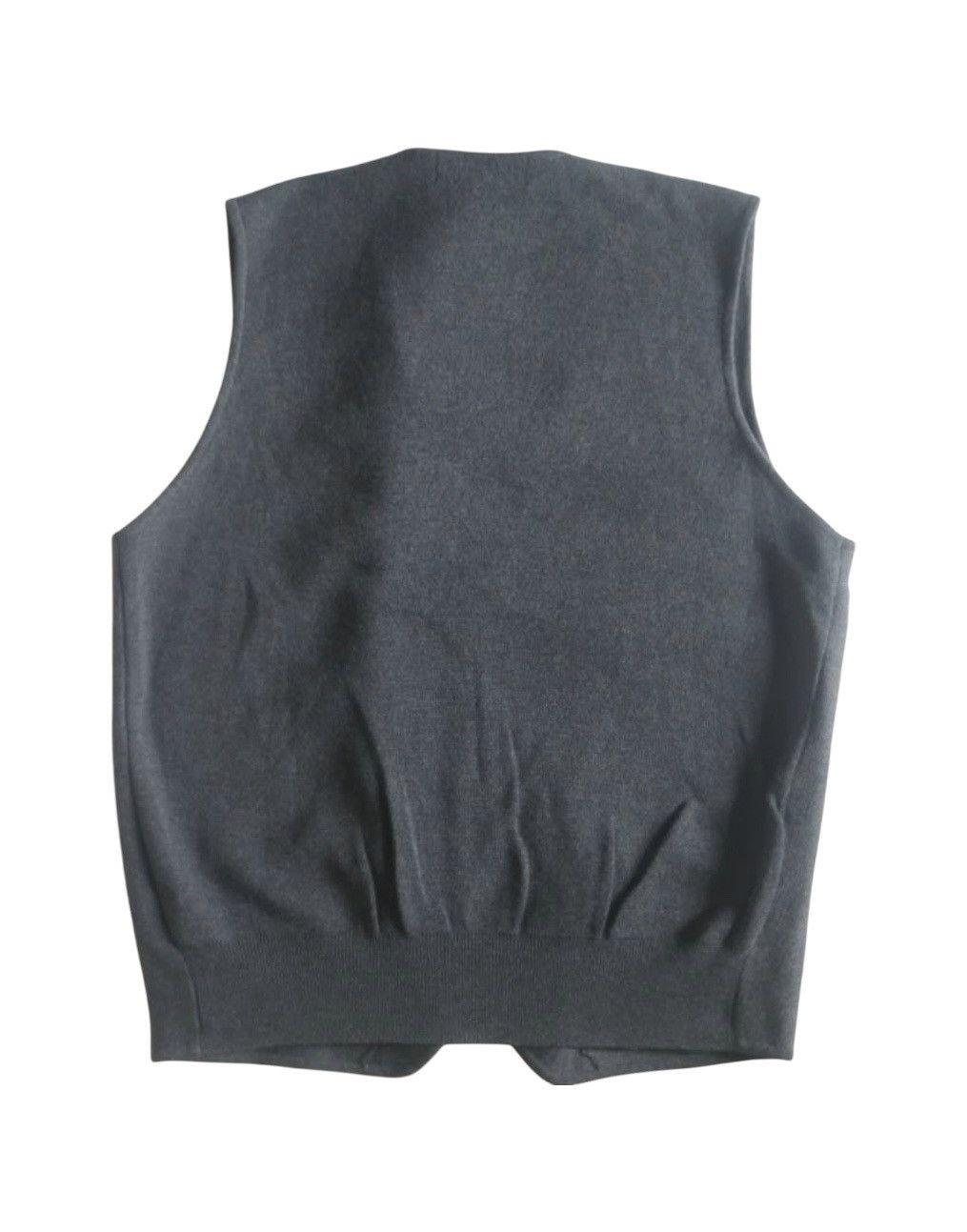 Vintage × Yves Saint Laurent Grey Vest Yves Saint Laurent Size US M / EU 48-50 / 2 - 2 Thumbnail