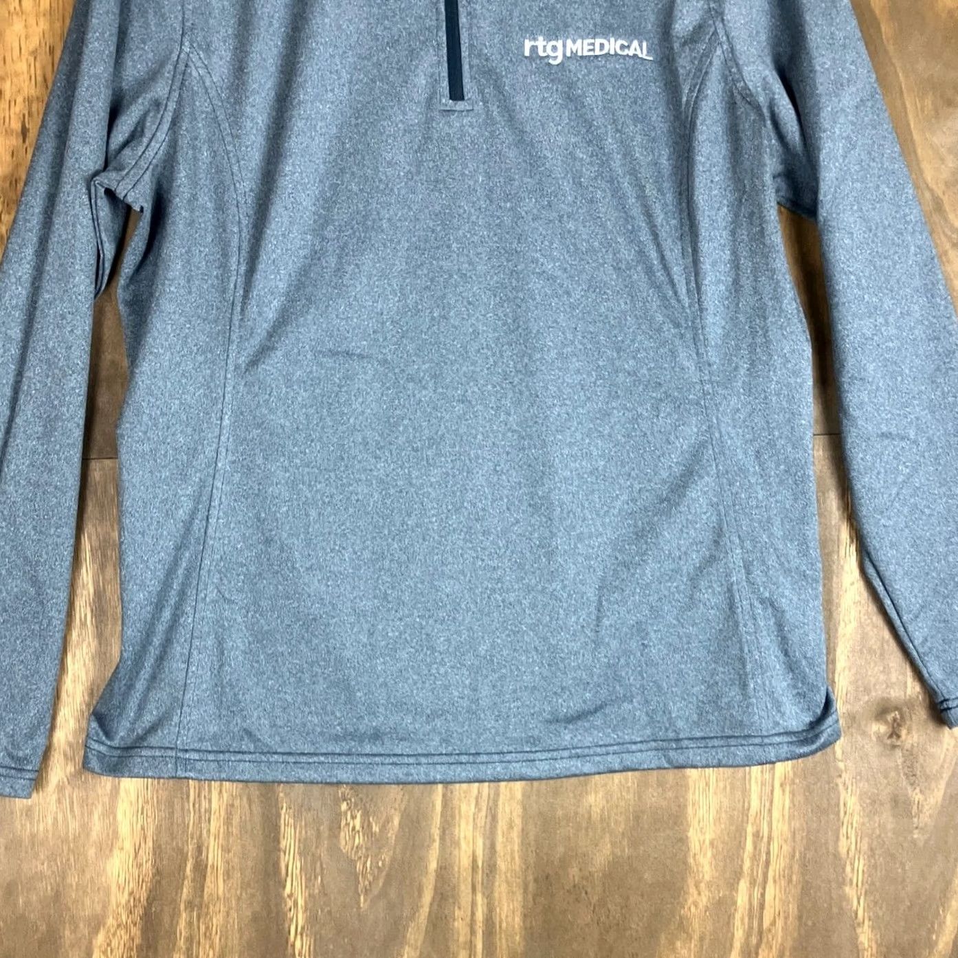 The North Face The North Face Womens Sweater Gray 1/4 Zip RTG Medical Long Sleeve Workwear XL Size XL / US 12-14 / IT 48-50 - 3 Thumbnail