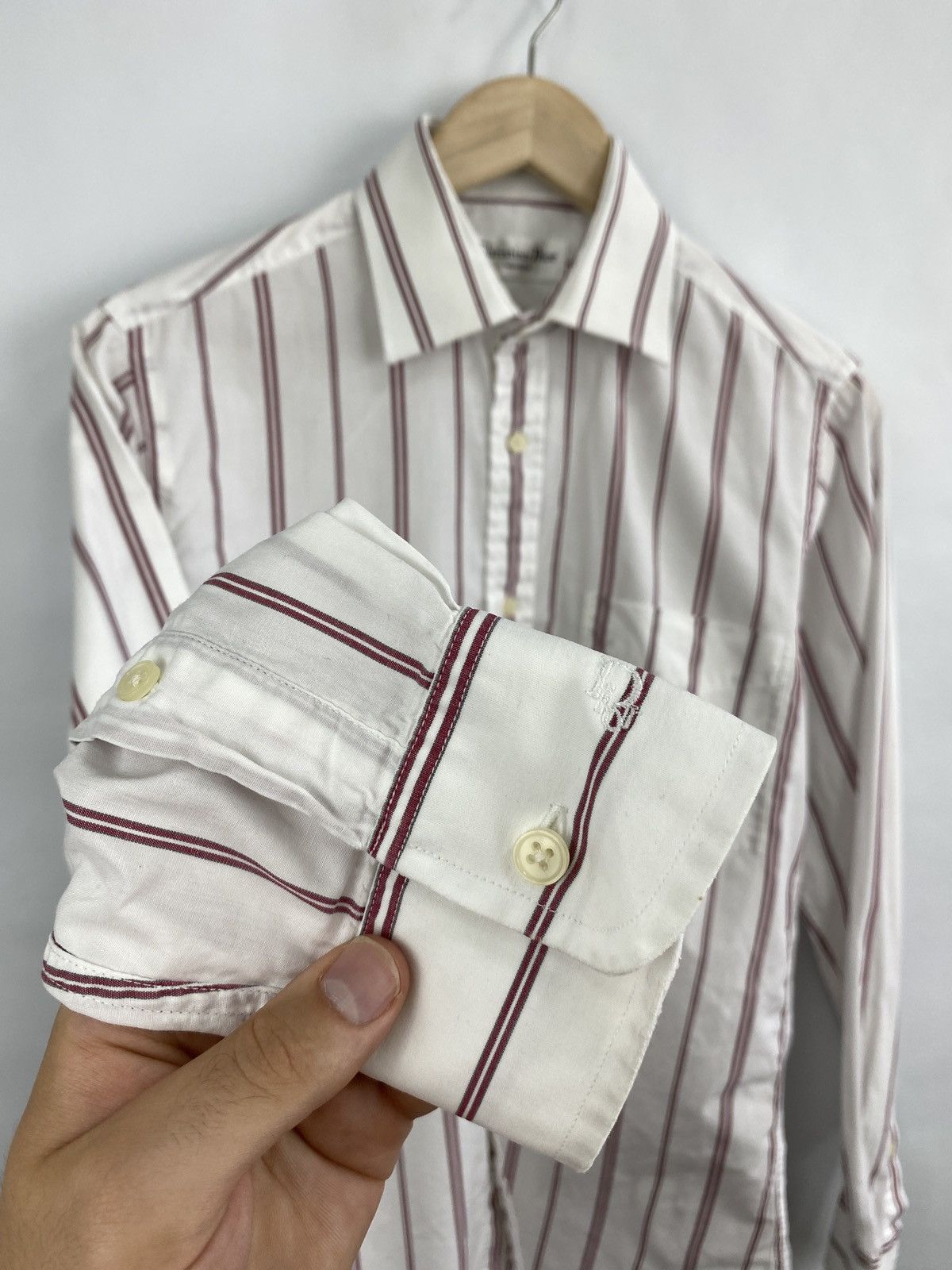 Christian Dior Monsieur Vintage 90s Dior Shirt Long Sleeve Rare Retro Hype Y2K Size US S / EU 44-46 / 1 - 8 Thumbnail