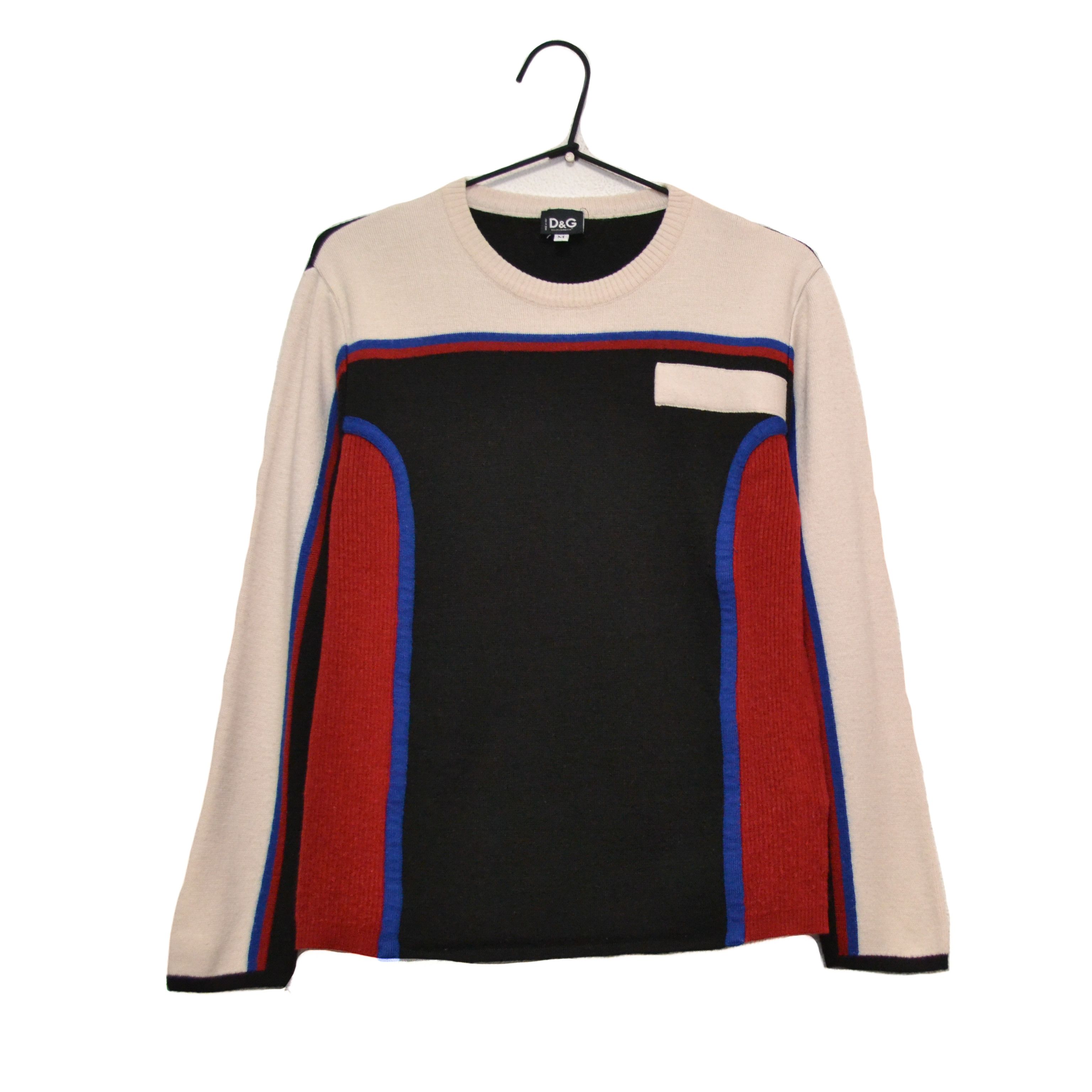Dolce & Gabbana Vintage Dolce&Gabbana D&G Y2K Wool Sweater Size M / US 6-8 / IT 42-44 - 1 Thumbnail