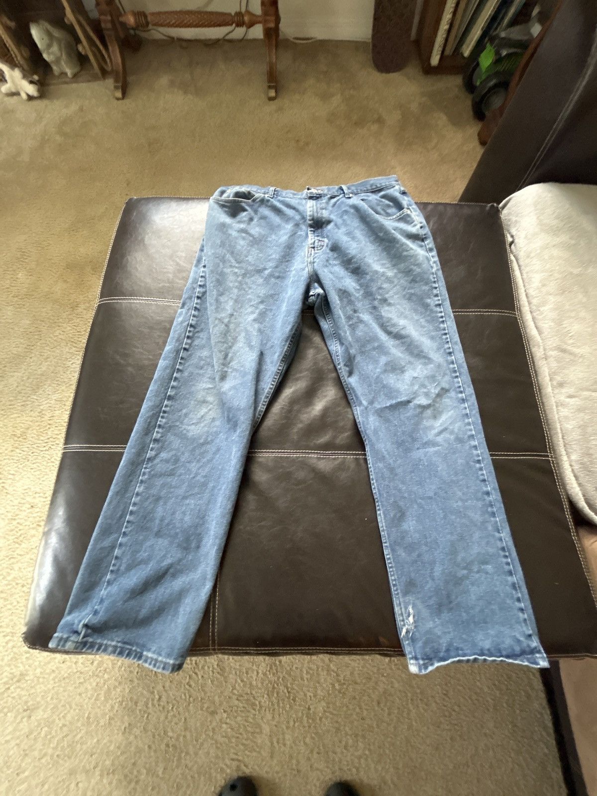 Vintage × Wrangler Y2K DENIM Size US 38 / EU 54 - 1 Thumbnail