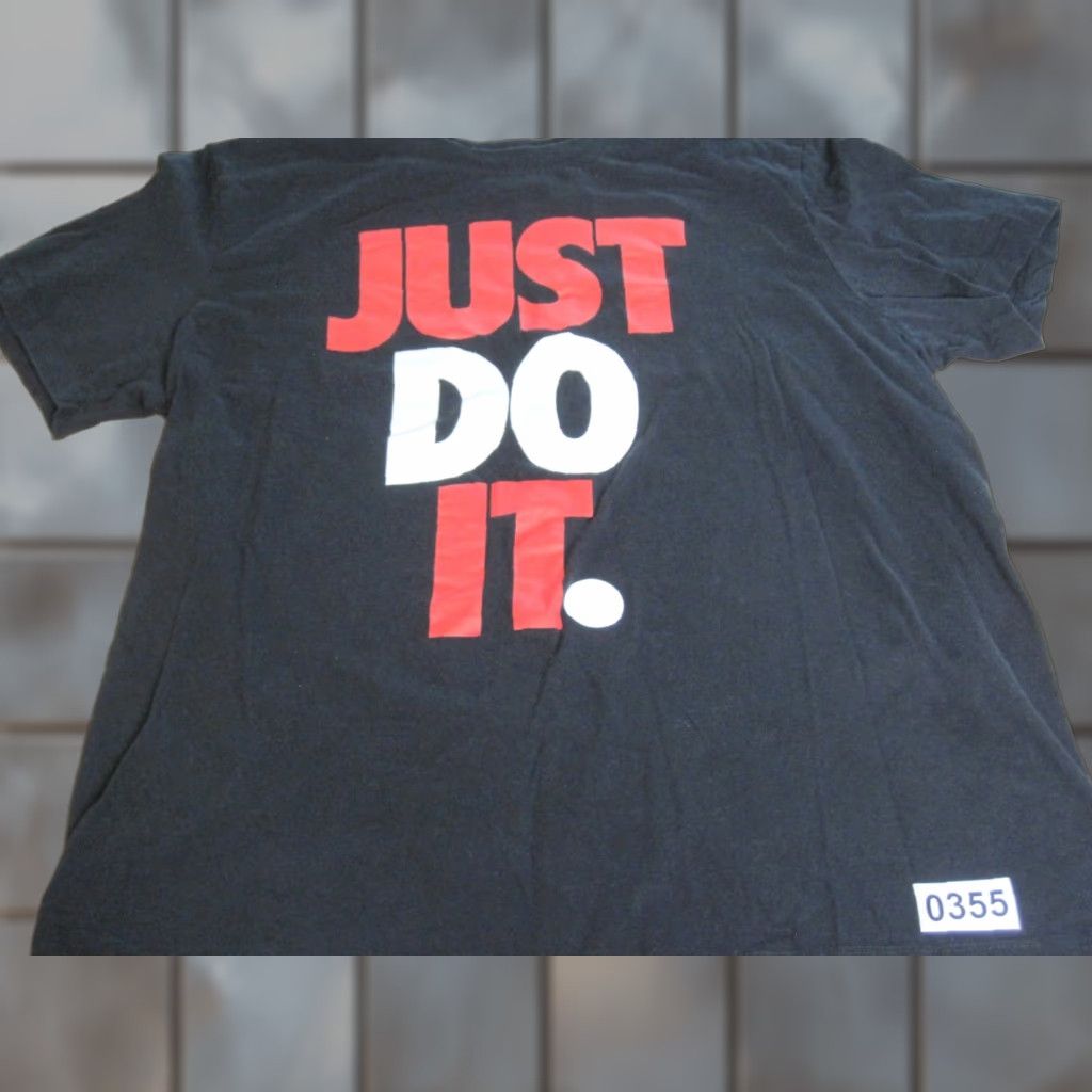 Just Do It Nike Men’s XL Black Red White T-Shirt Athletic Tee User: Just Do It Nike Men’s XL Black Red White T-Shirt