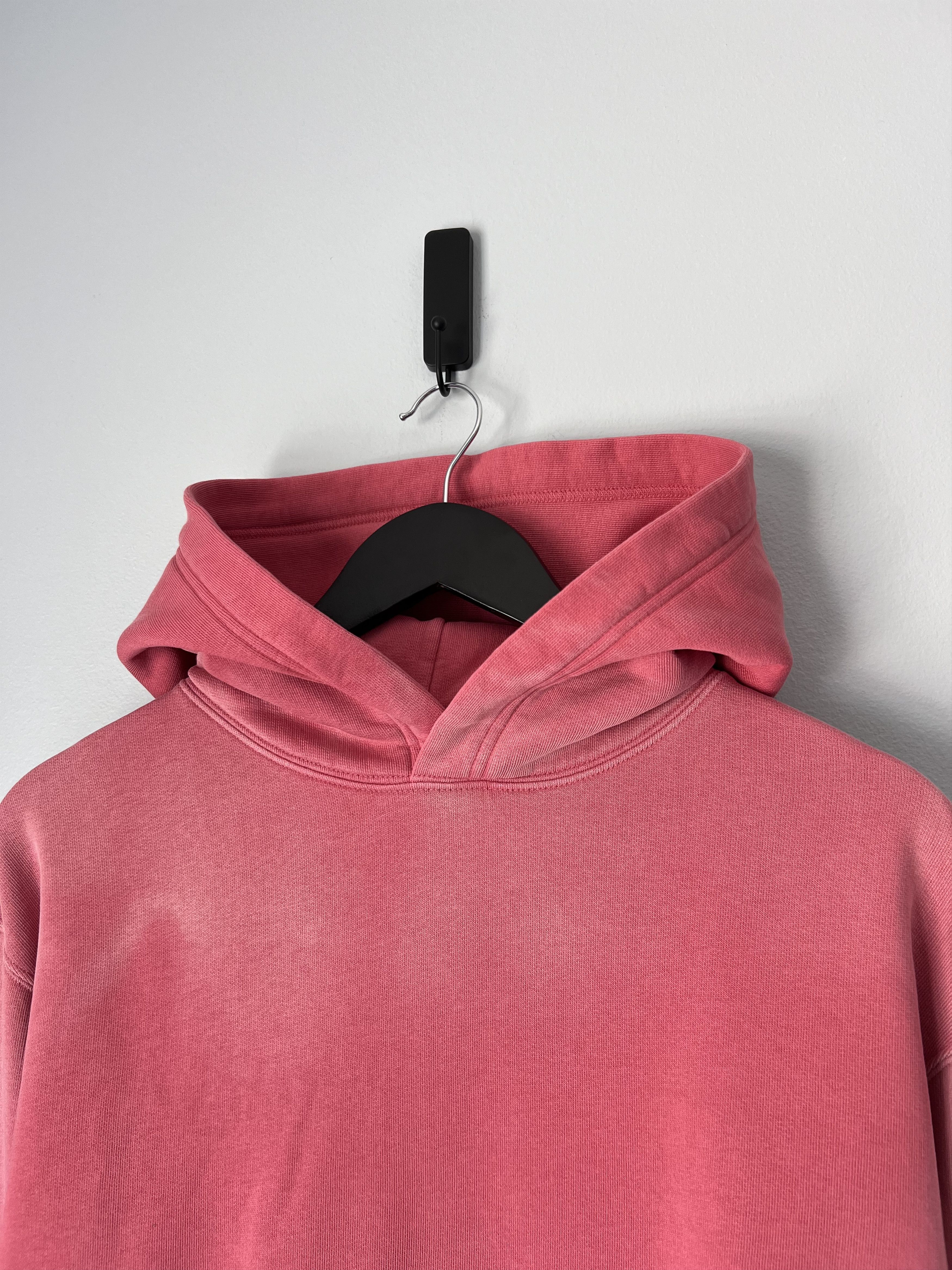 Loewe Loewe Slim Fit Washed Hoodie in Washed Pink Size US M / EU 48-50 / 2 - 2 Thumbnail