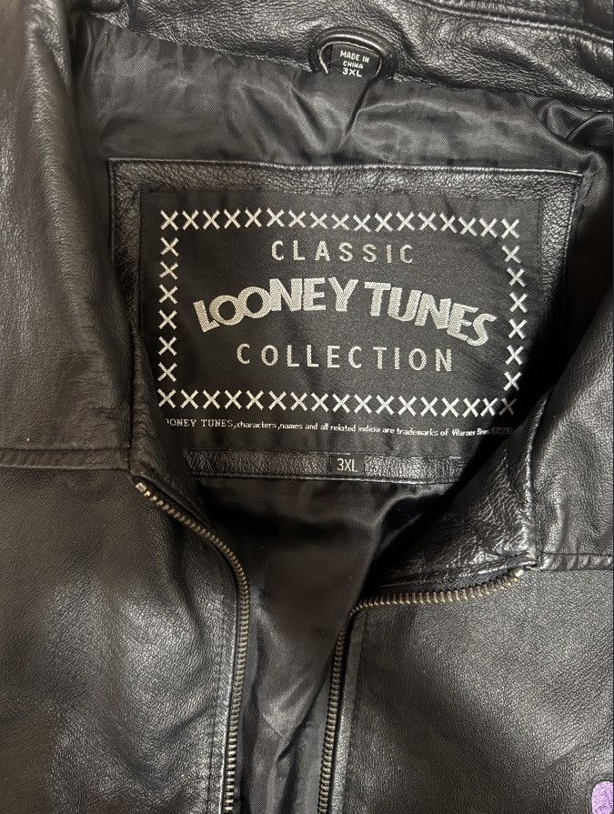 Other Looney Tune Leather Jacket Size US XXL / EU 58 / 5 - 6 Thumbnail
