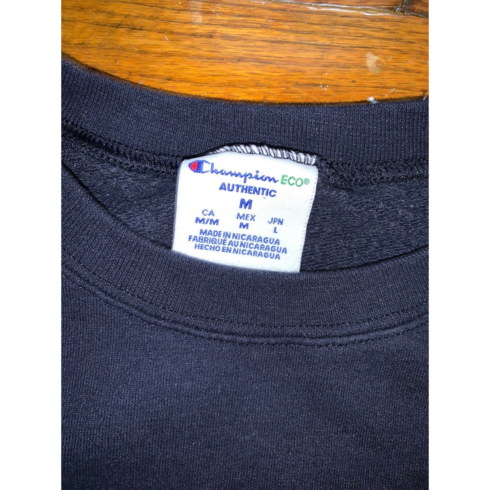 Vintage Michigan Wolverines Champion Navy Blue Sweatshirt M Size US M / EU 48-50 / 2 - 4 Thumbnail
