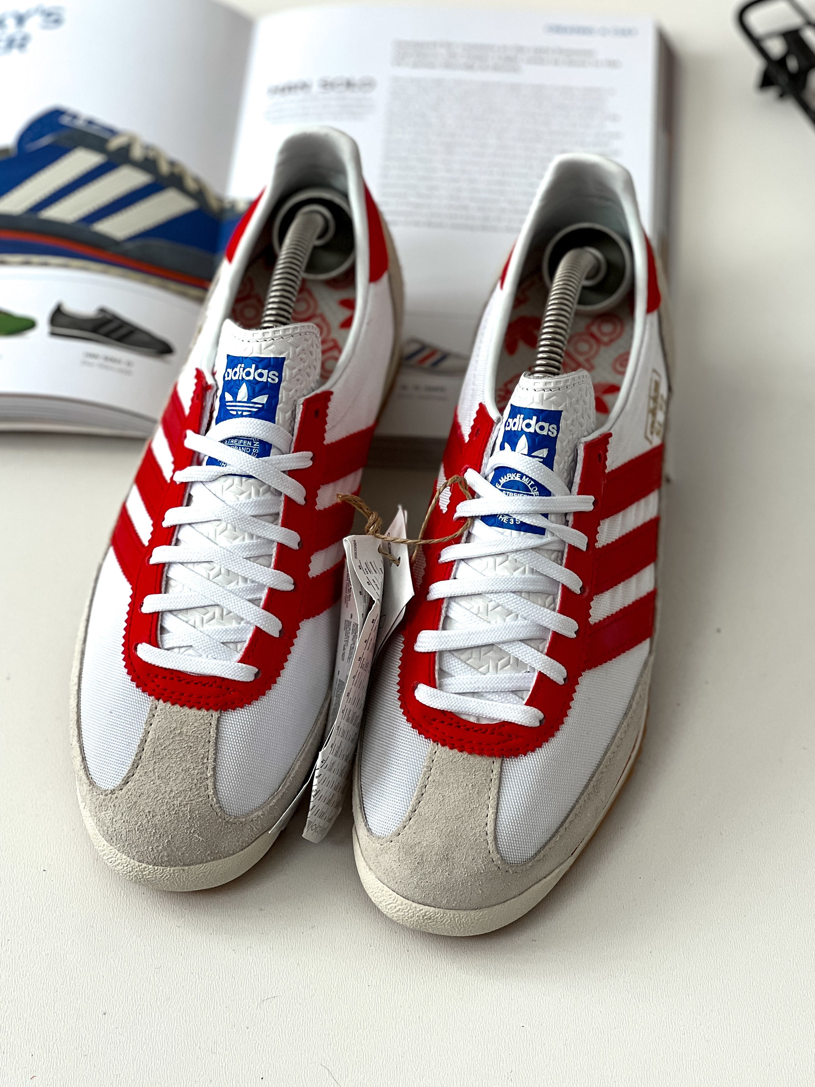 Adidas Adidas SL 72 | 75th Anniversary White Better Scarlet JP5277 Size US 8.5 / IT 38.5 - 9 Thumbnail