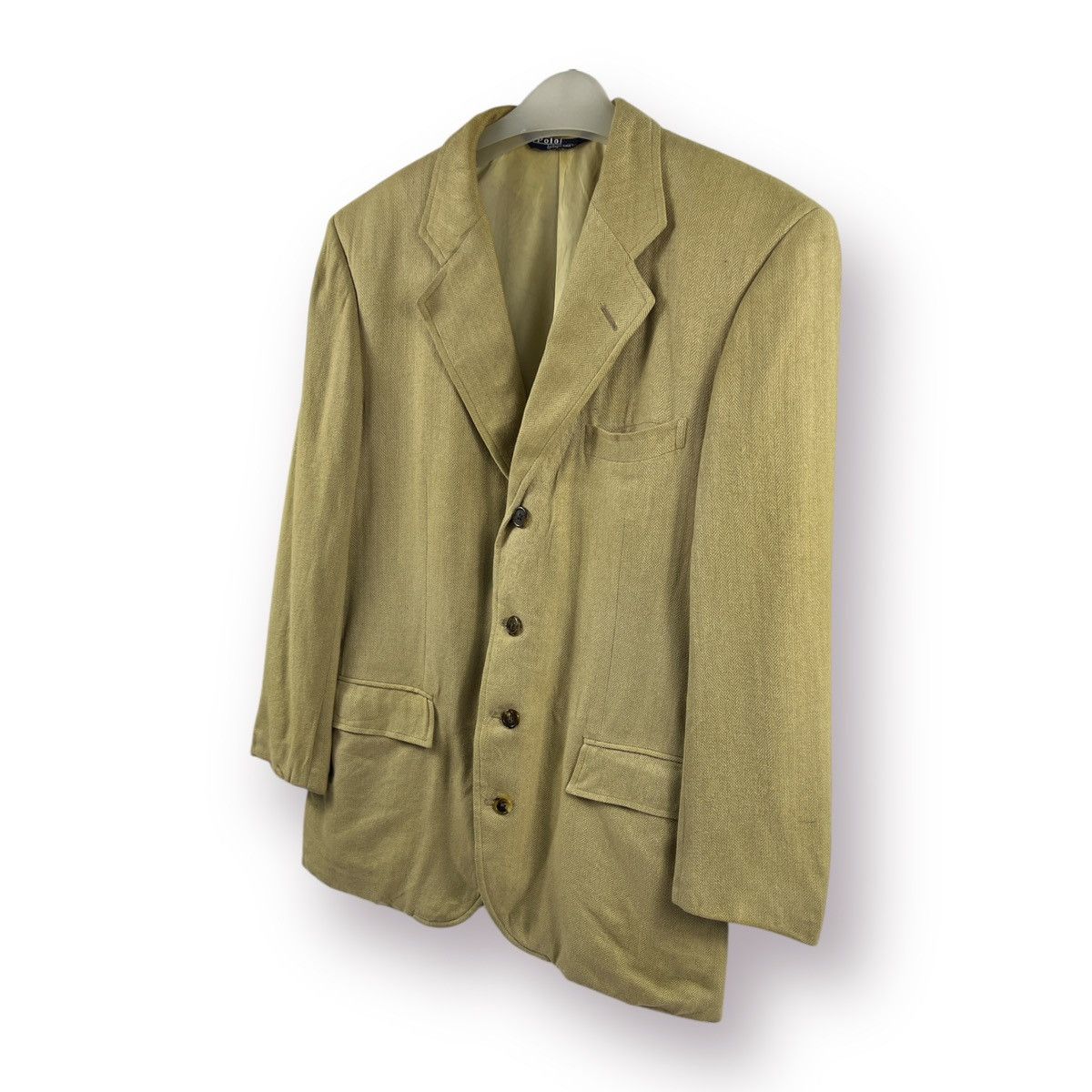 Polo Ralph Lauren 🔥 Herringbone POLO RALPH LAUREN blazer Jacket Size US S / EU 44-46 / 1 - 2 Thumbnail