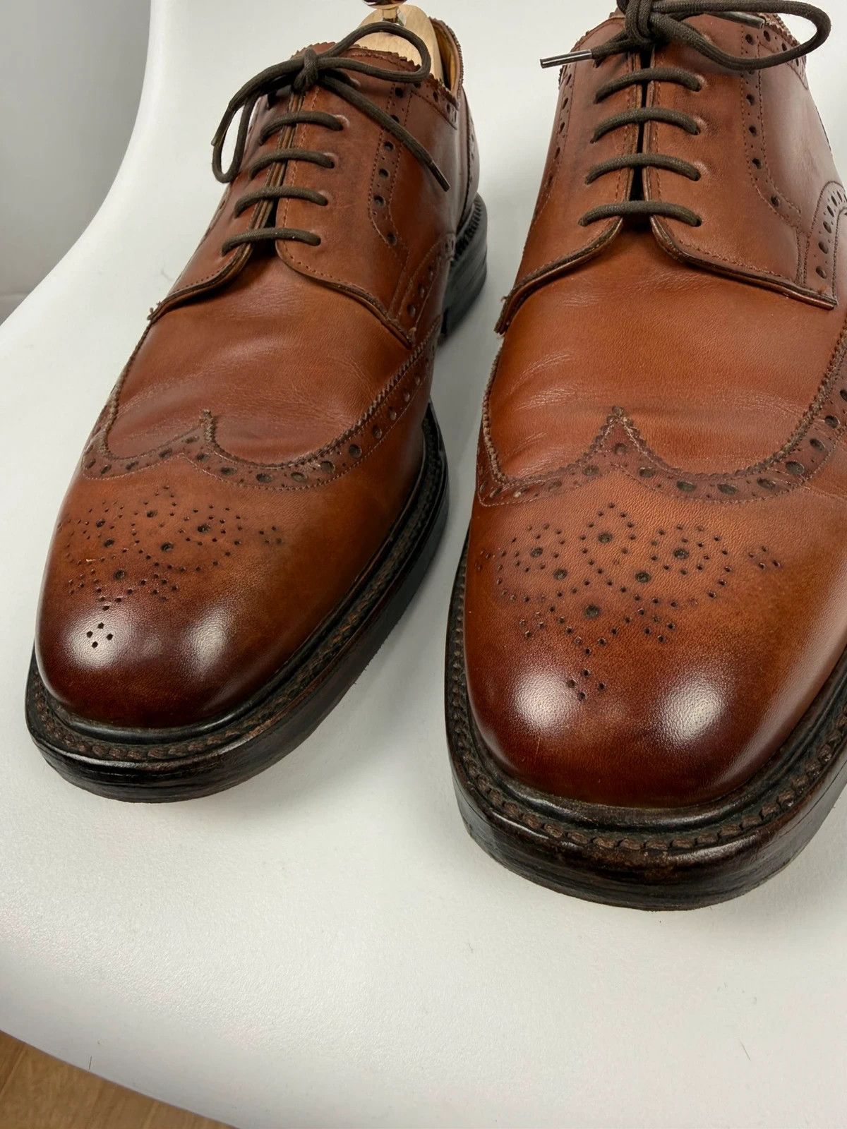 Grenson Grenson England Genuine Leather Brogues size 10 Size US 11 / EU 44 - 5 Thumbnail