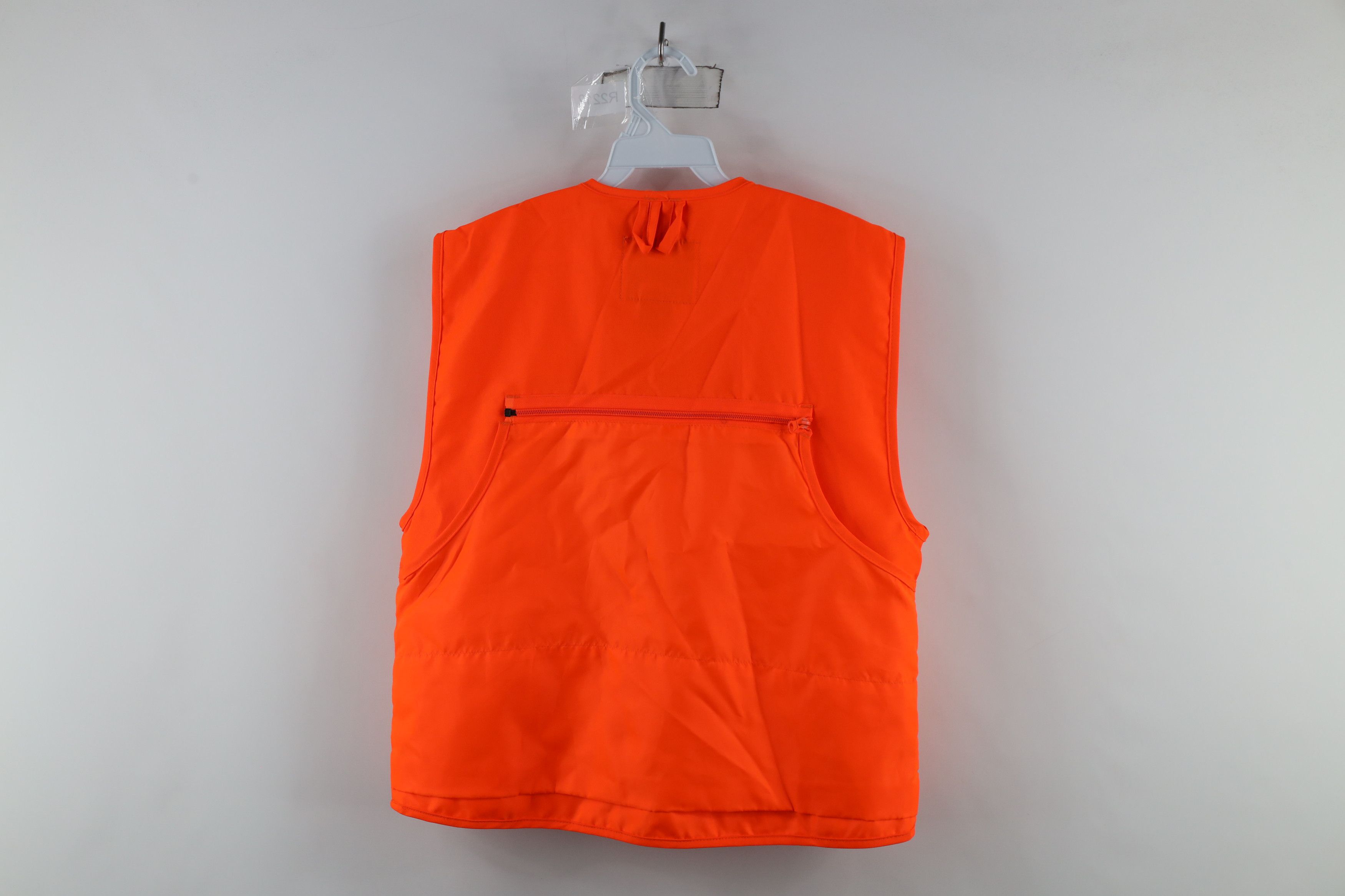 Vintage Vintage 90s Streetwear Shooting Vest Jacket Blaze Orange Size US XL / EU 56 / 4 - 11 Thumbnail