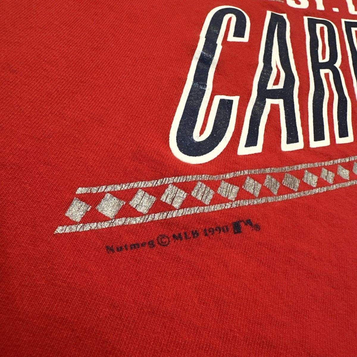 Nutmeg × Vintage Vintage 90s St Louis Cardinals NUTMEG Single Stitch Shirt Size US XL / EU 56 / 4 - 4 Thumbnail
