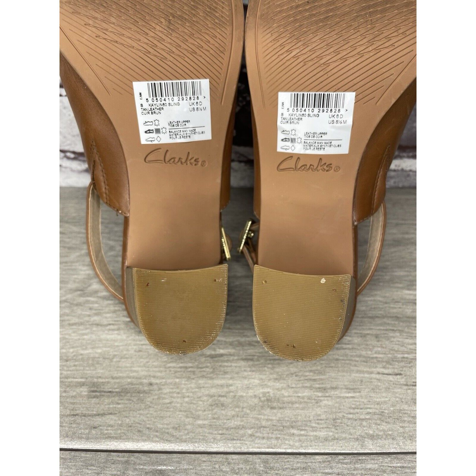 Clarks Clarks Brown Leather Casual Ankle Strap Open Toe Sandals Wom Size US 8.5 / IT 38.5 - 7 Thumbnail