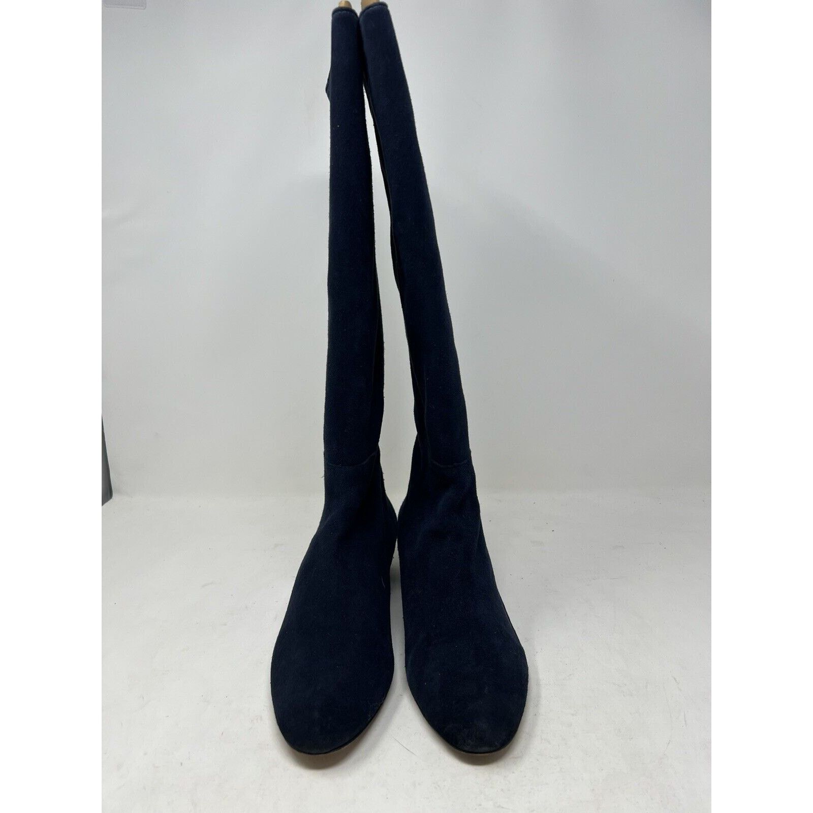 Loeffler Randall WOMEN'S LOEFFLER RANDALL Matilde Wedge Blue Suede 8.5 B Size US 8.5 / IT 38.5 - 6 Thumbnail