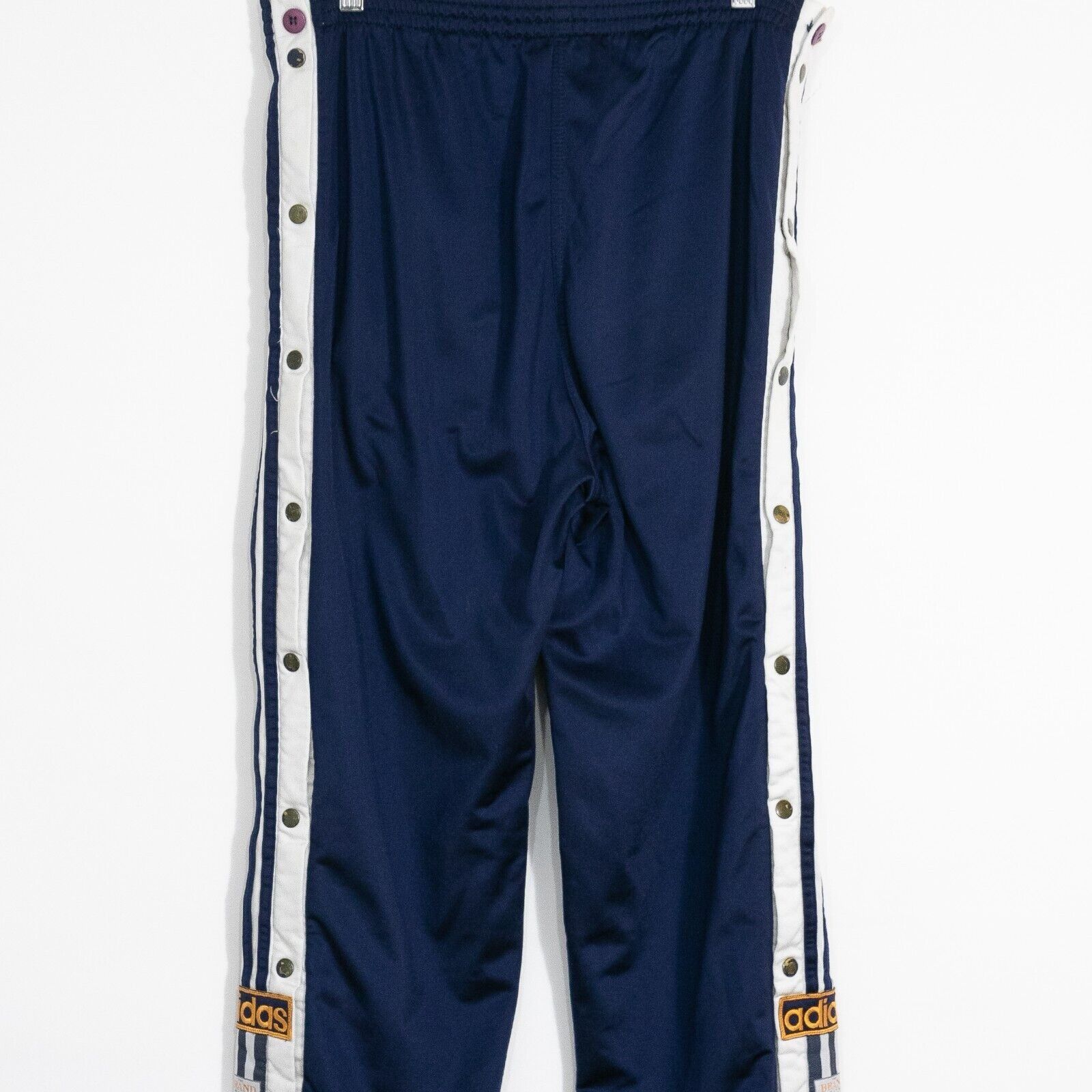 Adidas Vintage Adidas Tear Away Track Pants Mens Medium - Navy Blue Size US 30 / EU 46 - 7 Thumbnail