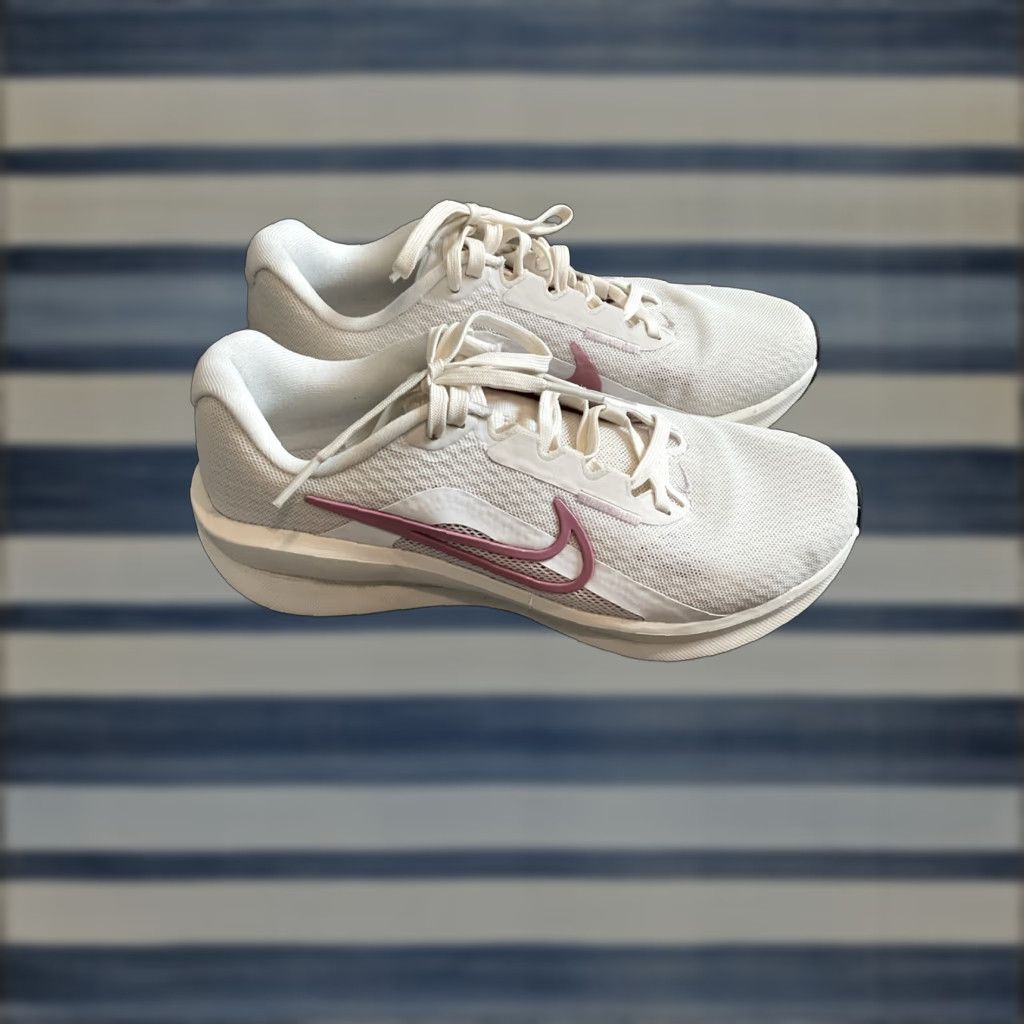 Nike Downshifter 13 Phantom Elemental Pink W Sneaker Womens 6.5 Ivory FD6476-004