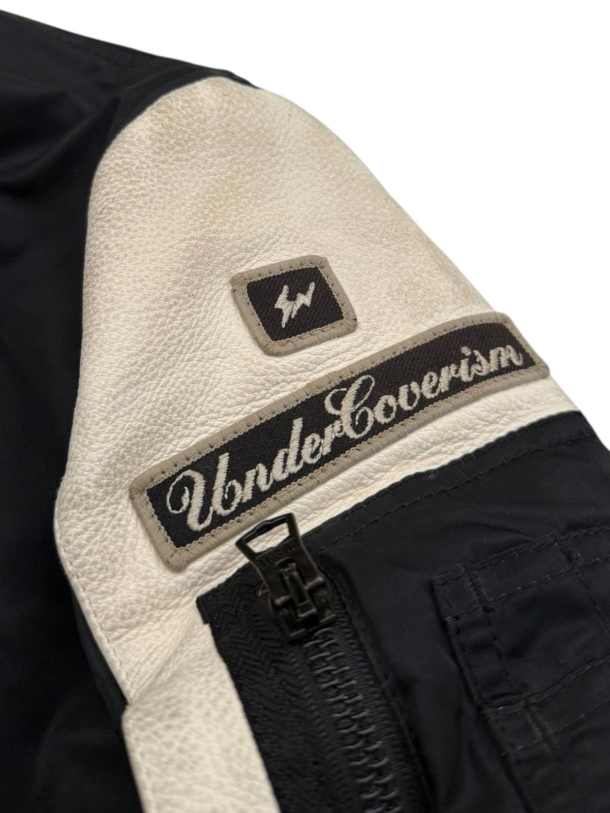 Undercover 2004 GRAIL OG 1st Fragment Deerskin Patch Bomber Size US M / EU 48-50 / 2 - 4 Thumbnail