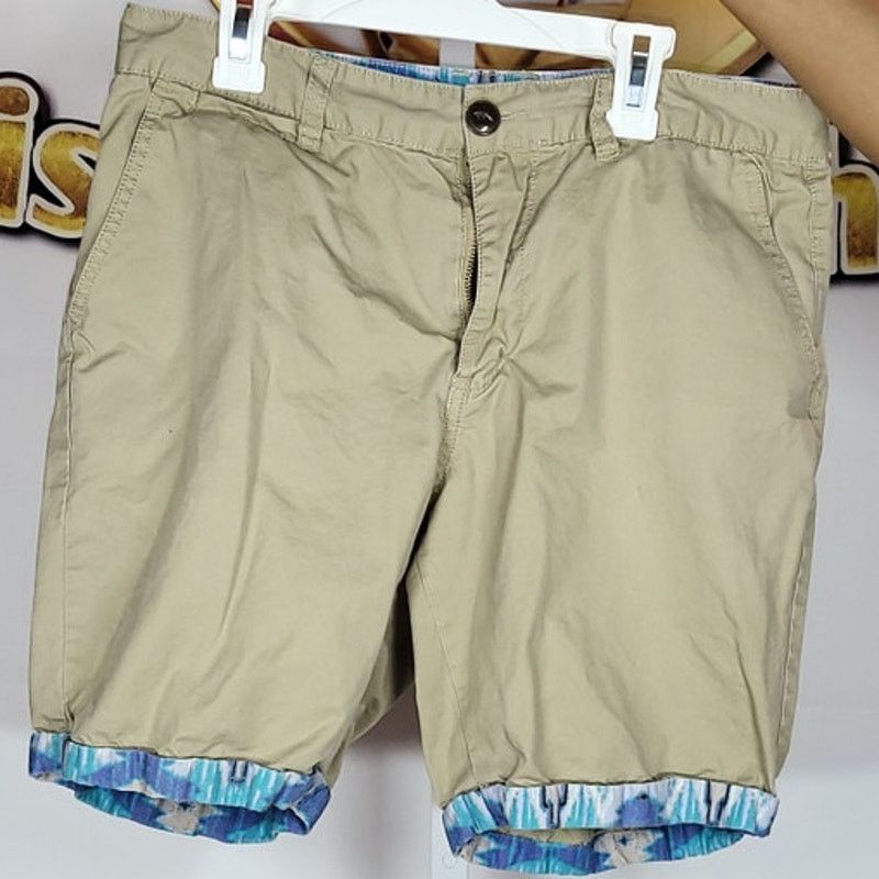 21 Men 21 MEN Regular Khaki Tan Short Size 32 Size US 32 / EU 48 - 1 Thumbnail