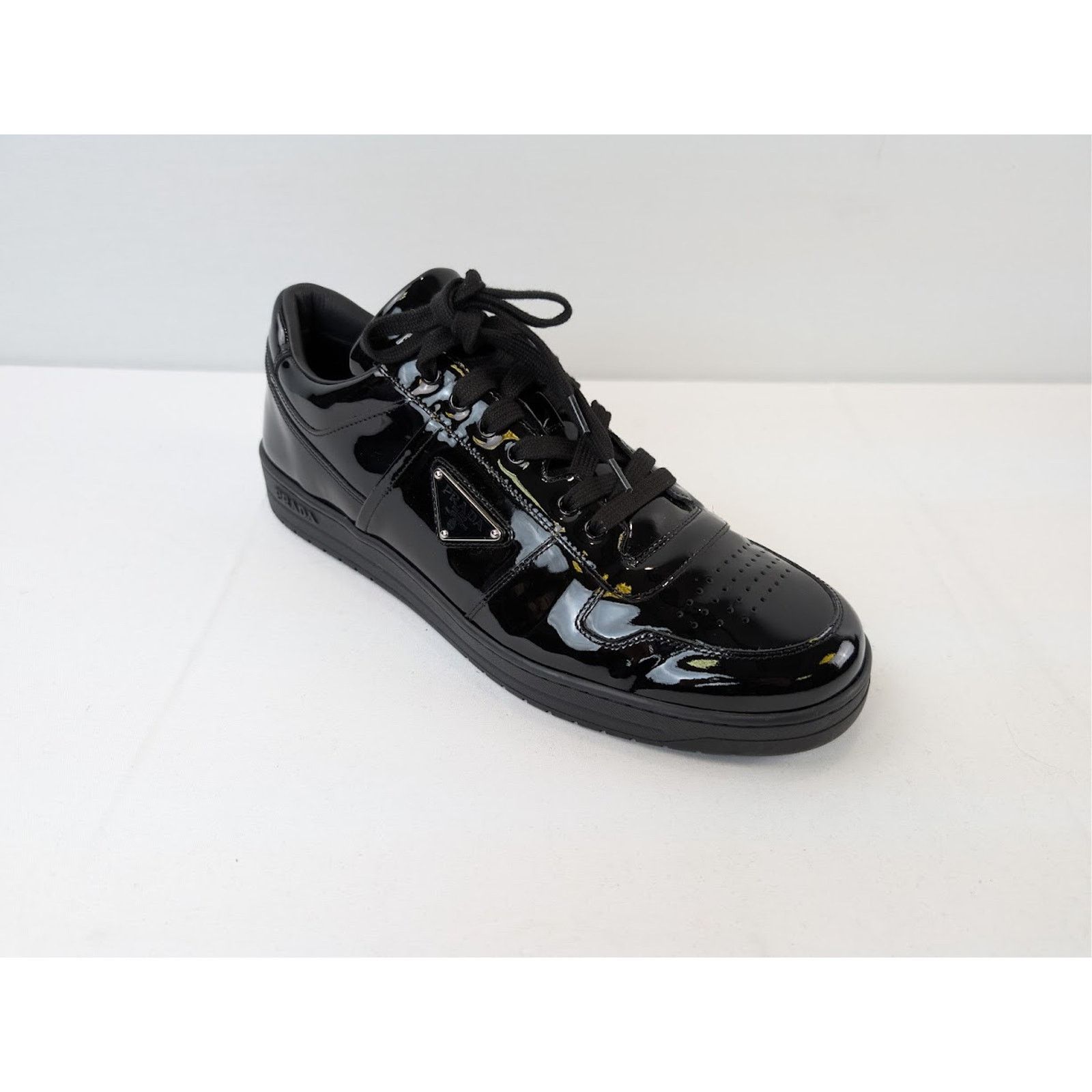 Prada o1rshd1 Calzature Uomo Low-Top Sneakers in Nero Size US 9 / EU 42 - 4 Thumbnail