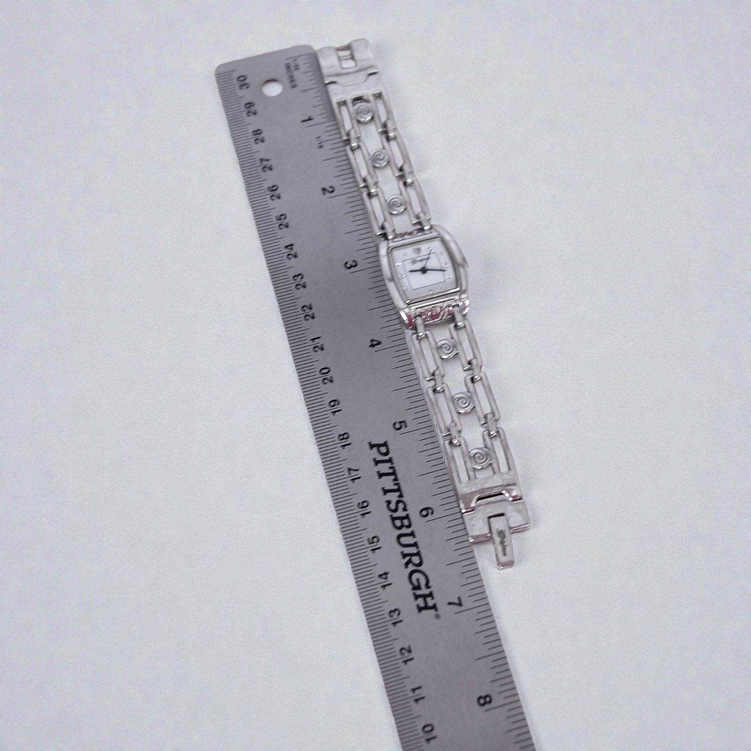 Brighton Brighton Malibu Watch Square Links Swirl Design Silver Size ONE SIZE - 7 Thumbnail