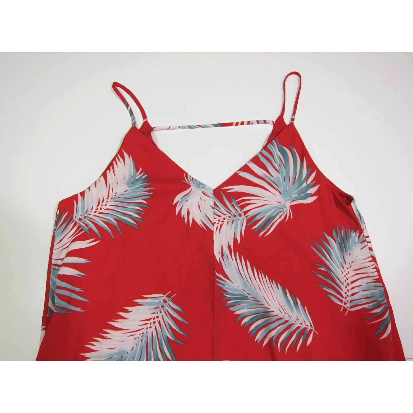 Forever 21 Forever 21 Dress Women's Floral Maxi Red Blue White Sleeveless Spaghetti Strap Long Maxi Dress M Size M / US 6-8 / IT 42-44 - 4 Thumbnail