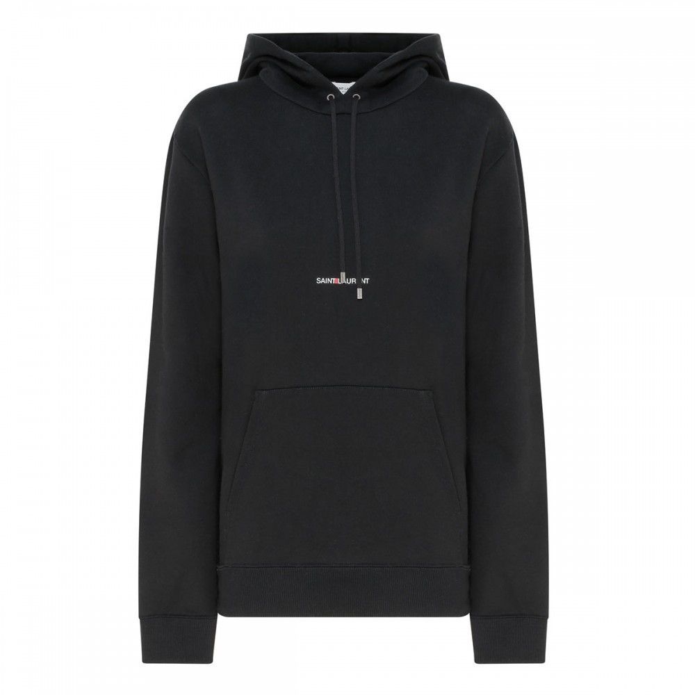 Saint Laurent Paris Rive Gauche hooded sweatshirt Size US M / EU 48-50 / 2 - 1 Thumbnail