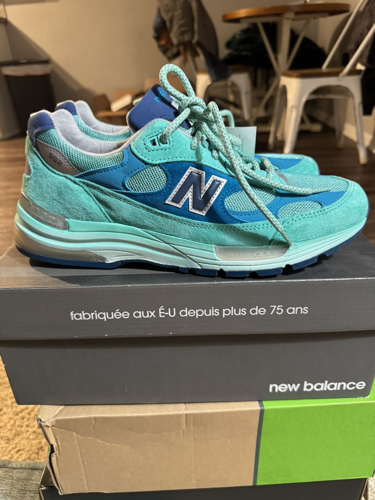 New Balance New Balance 992 size 10.5 Size US 10.5 / EU 43-44 - 1 Thumbnail