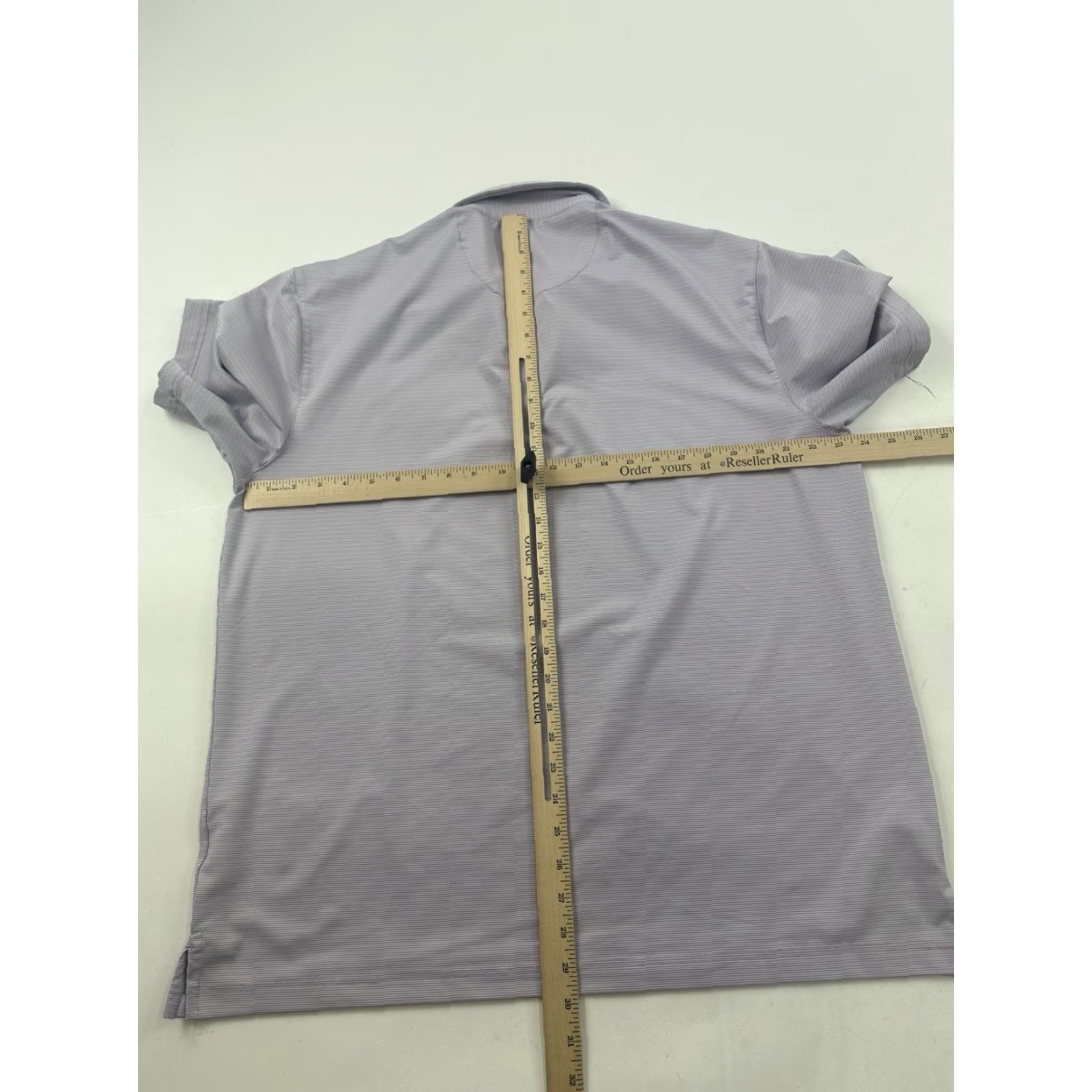 Vintage Greg Norman Shirt Mens XL Purple Striped Short Sleeve Polo Play Dry Golf ML75 Size US XL / EU 56 / 4 - 5 Thumbnail