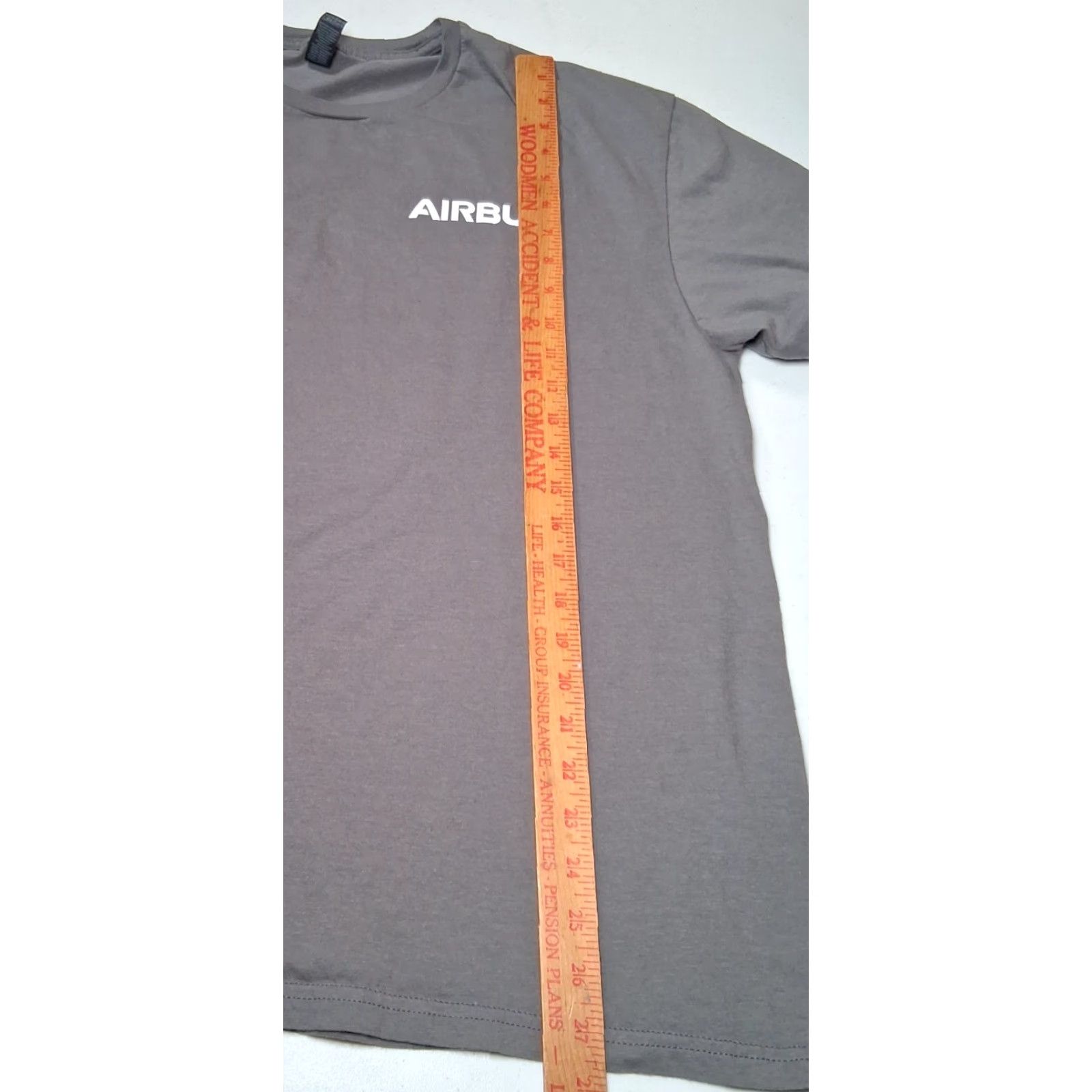 Gildan Airbus Helicopter Shirt Men XL Gray Cotton Graphic Crew Neck Short Sleeve Gildan Softstyle USA USA Blade Shop aviation Chopper Mechanic Military Size US XL / EU 56 / 4 - 4 Thumbnail
