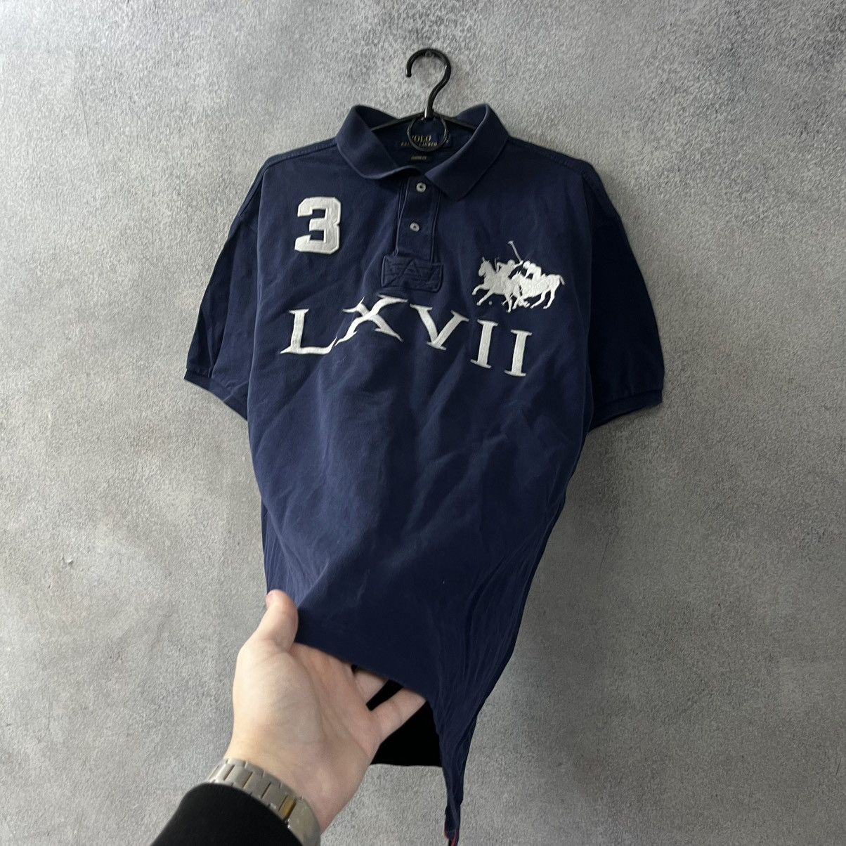 Polo Ralph Lauren Vintage Polo Ralph Lauren T-shirt Big Logo #3 Size US XXL / EU 58 / 5 - 7 Thumbnail