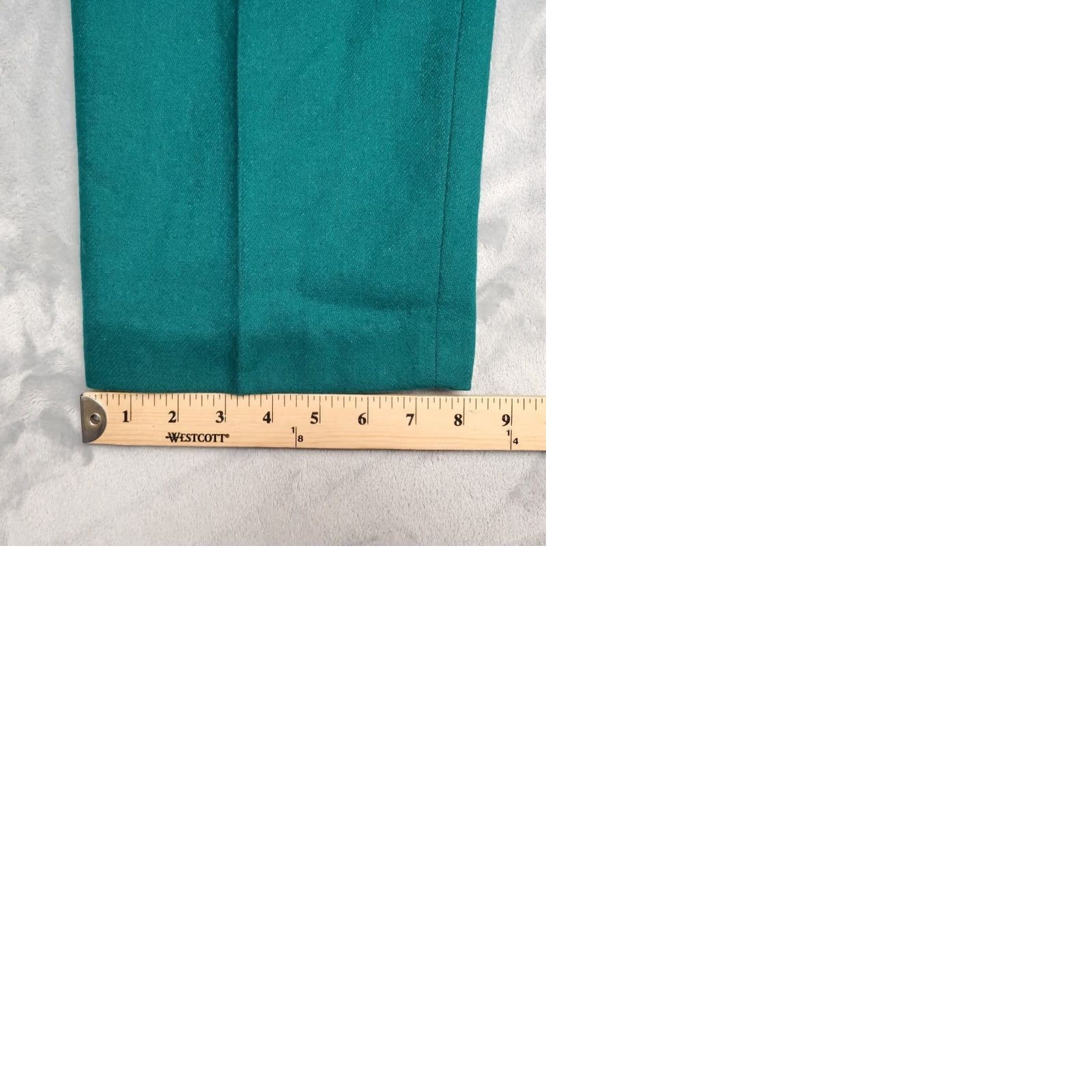 Vintage VINTAGE Haberdashery Pants Womens Sz 14P Petite Green Lined 70% Wool Pleated Classic VTG Pants Womens 14P Petite Green Wool Pleated Classic VTG Size 36" / US 14 / IT 50 - 9 Thumbnail
